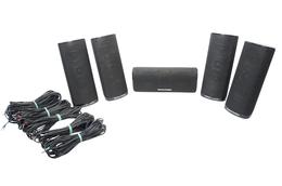 5x_Harman_Kardon_SAT-TS11_BQ_Lautsprecher_Boxen_Schwarz