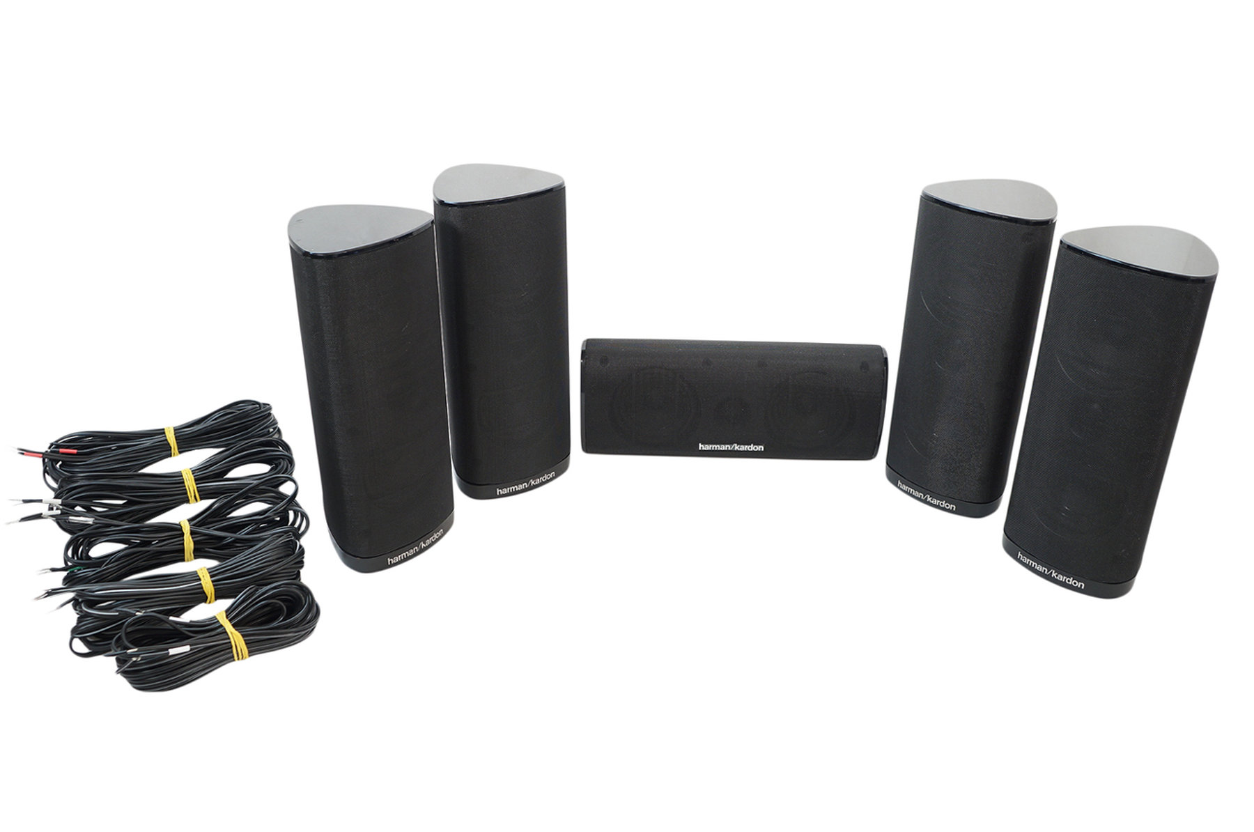 5x_Harman_Kardon_SAT-TS11_BQ_Lautsprecher_Boxen_Schwarz