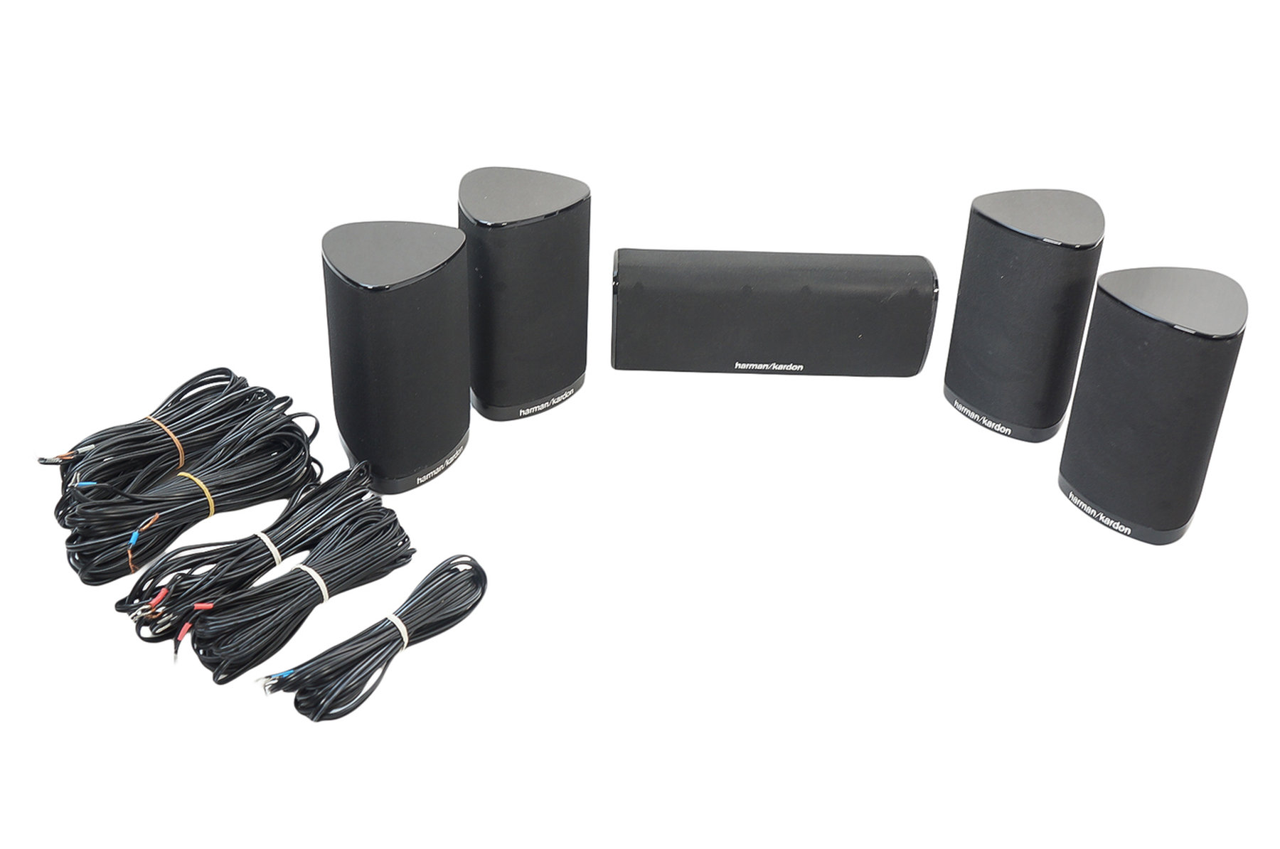 5x_Harman_Kardon_SAT-TS15_Lautsprecher_Boxen_Schwarz