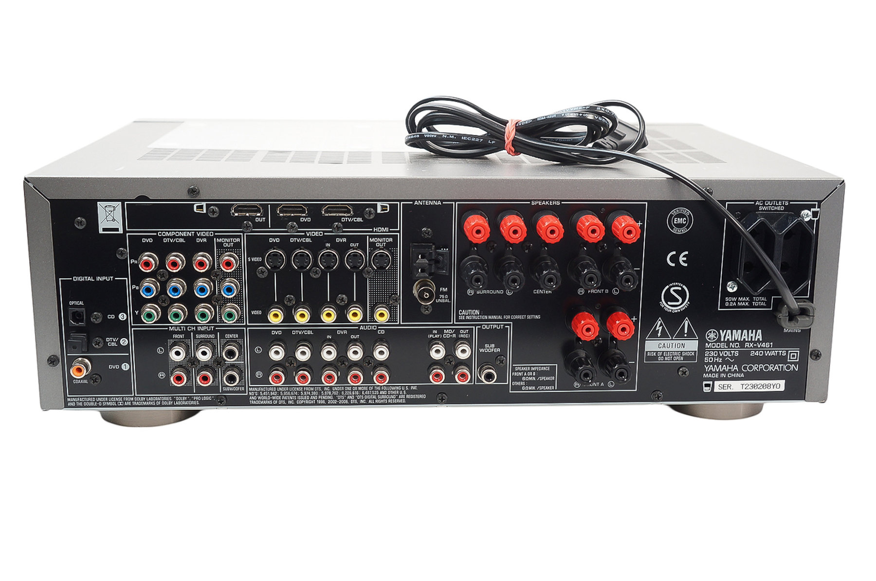 Yamaha_RX-V461_HDMI_AV-Receiver_Silber_07