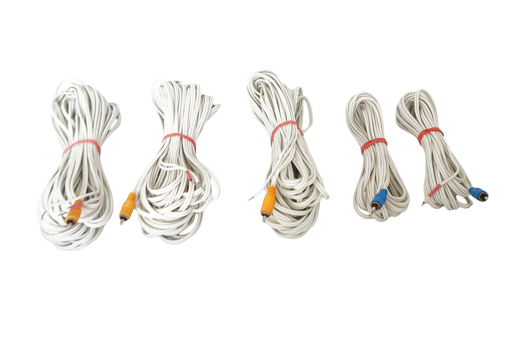 5x_Bose_Acoustimass_Lautsprecherkabeln_Weiss_mit_Stekern