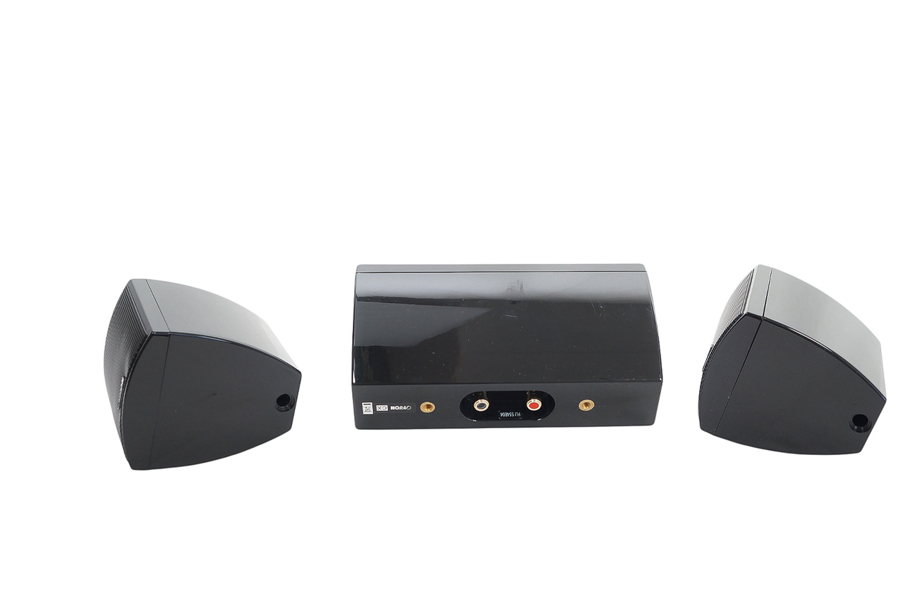 3x_Canton_CX_Lautsprecher_Boxen_Satelliten_Schwarz