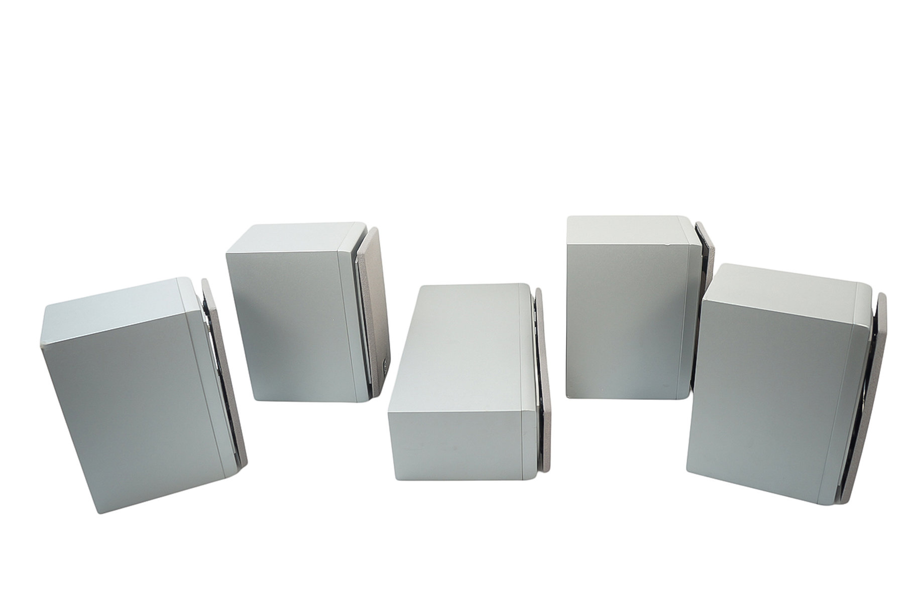 5x_Yamaha_NX-430P_NX-C430_Lautsprecher_Boxen_Silber_11