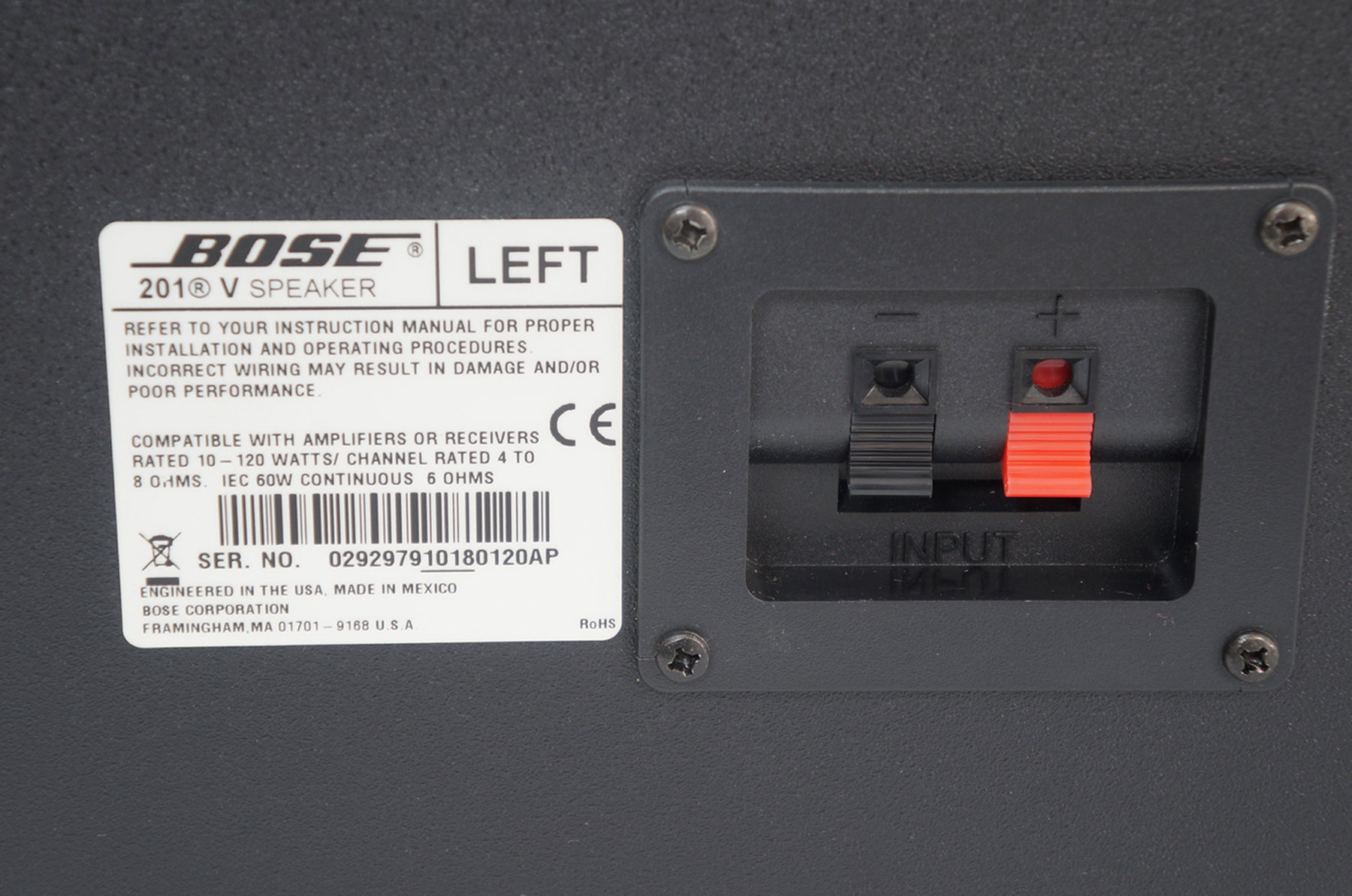 2x_Bose_201_V_Lautsprecher_Boxen_Schwarz_03