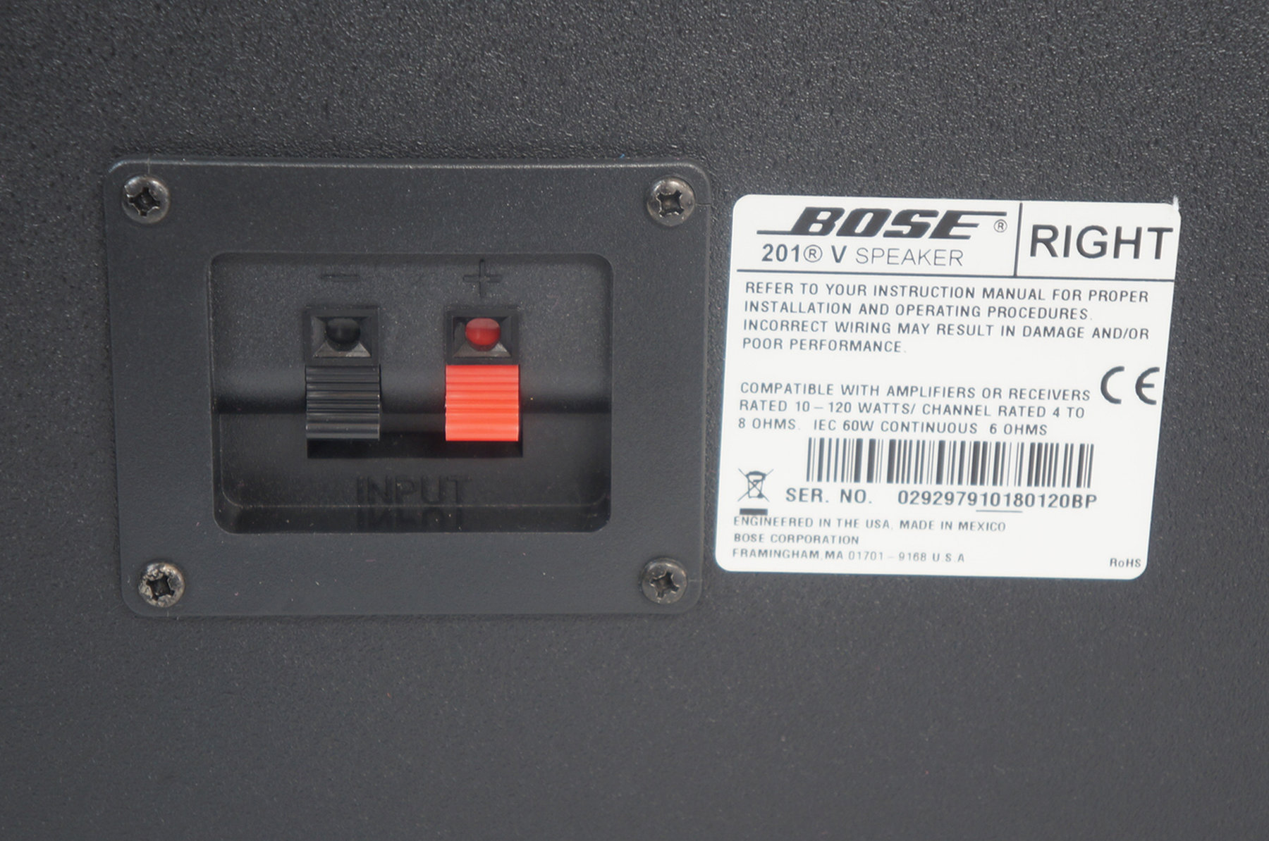 2x_Bose_201_V_Lautsprecher_Boxen_Schwarz_04