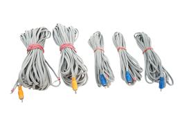5x_Bose_Acoustimass_Lautsprecherkabeln_Silber_mit_Stekern