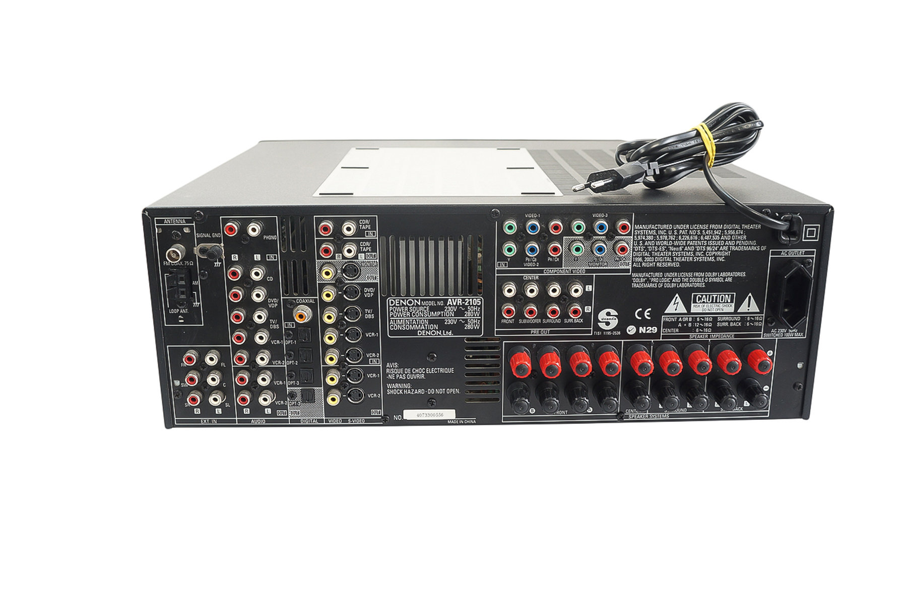 Denon_AVR-2105_7.1_AV_Receiver_Dolby_Digital_Schwarz_07