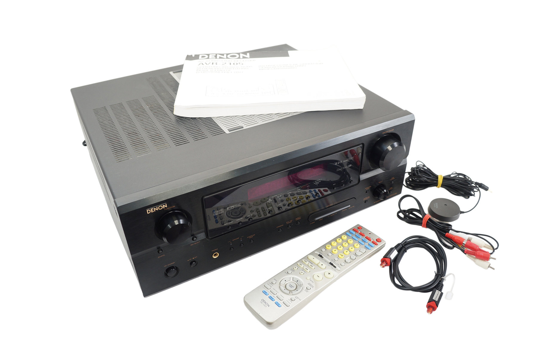 Denon_AVR-2105_7.1_AV_Receiver_Dolby_Digital_Schwarz_11