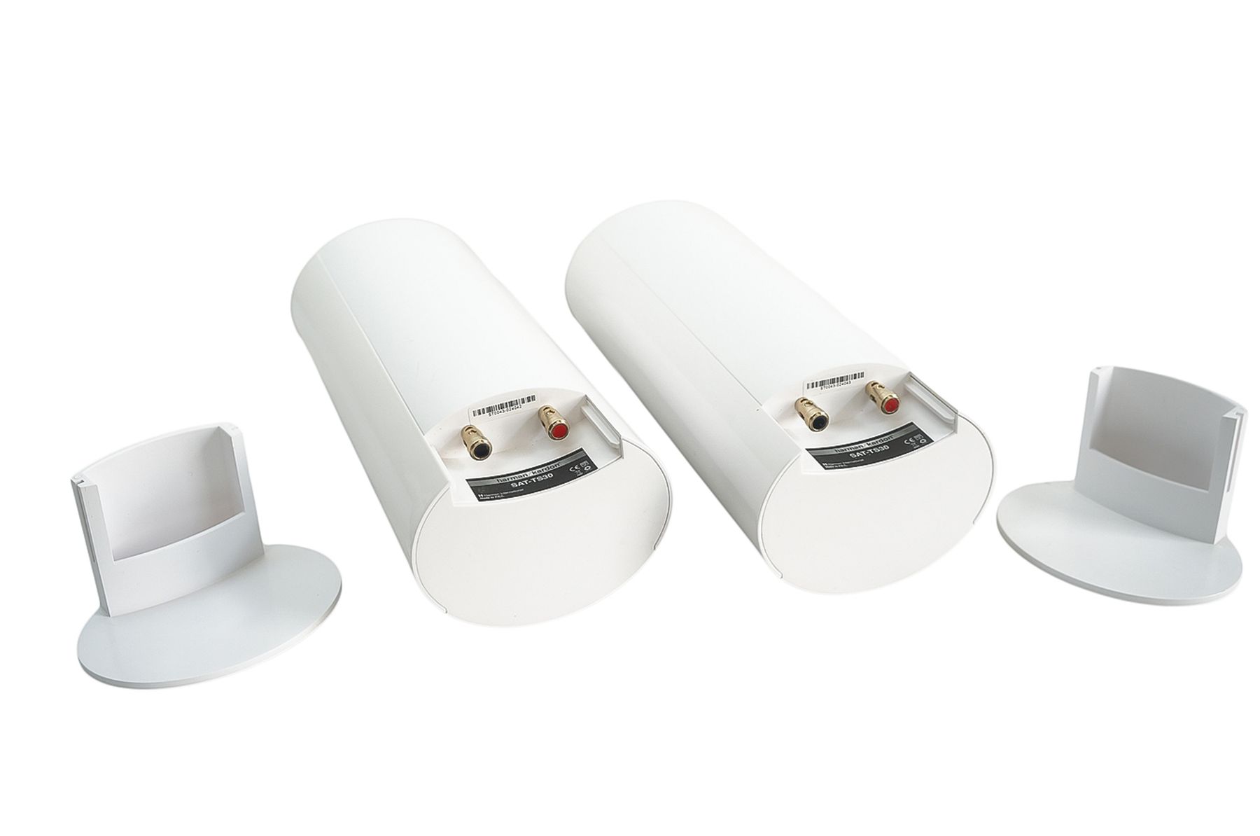 2x_Harman_Kardon_HKTS_SAT-TS30_Lautsprecher_Boxen_Weiss_inkl._Wandhalteru_PgI9moT