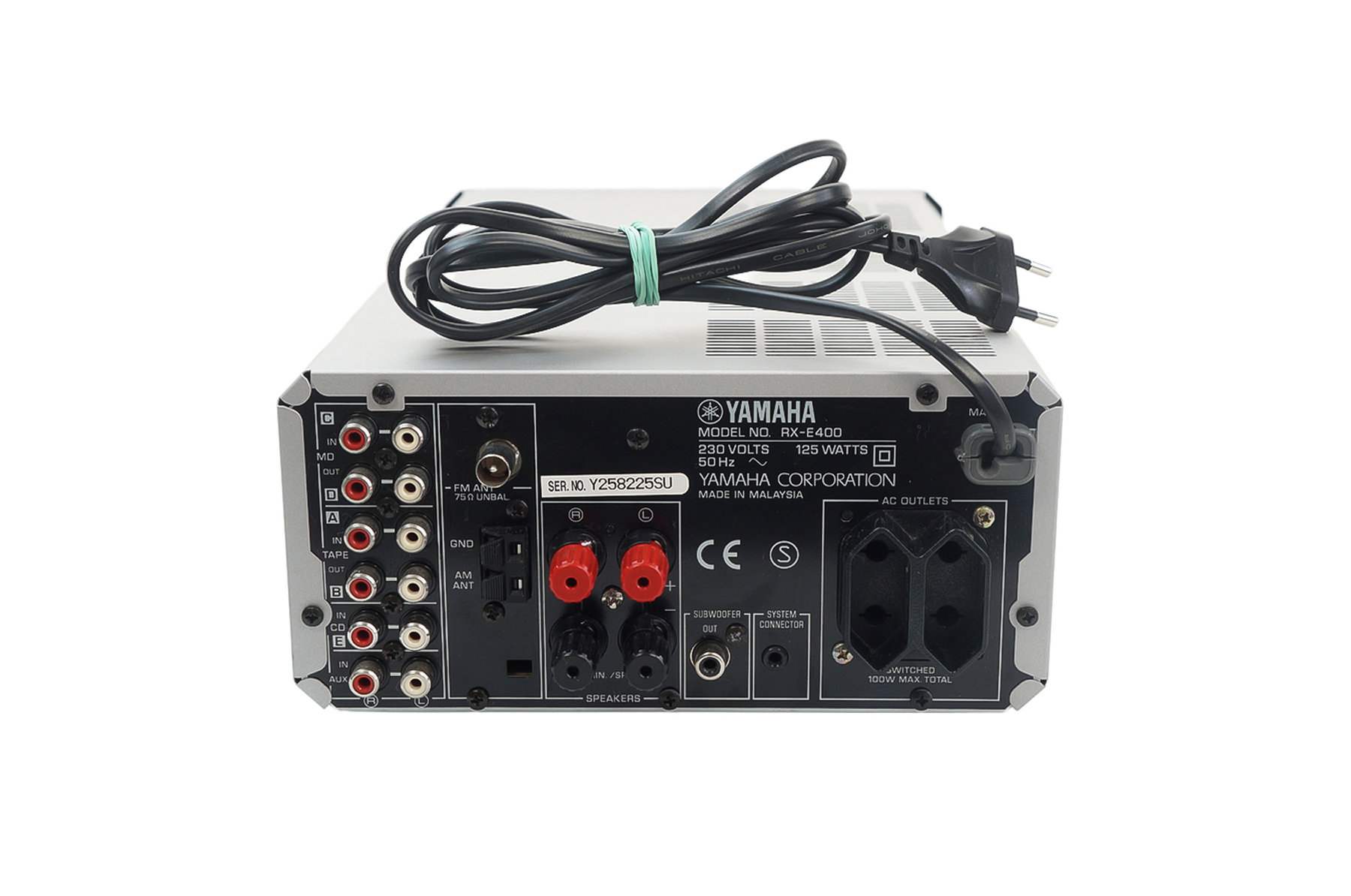 Yamaha_RX-E400_Stereo_2.1_Receiver_Silber_04