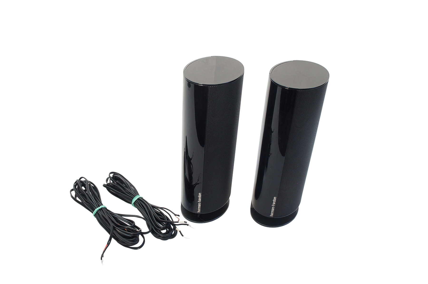 2x_Harman_Kardon_SAT-TS60_Lautsprecher_Boxen_Satelliten_Schwarz