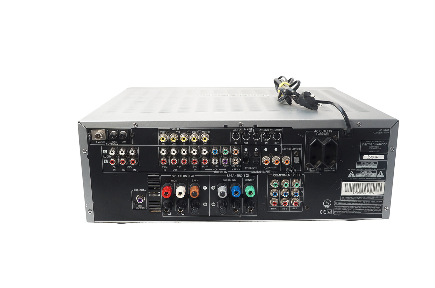 Harman_Kardon_AVR_135_Dolby_Digital_DTS_6.1_Receiver_Silber_04