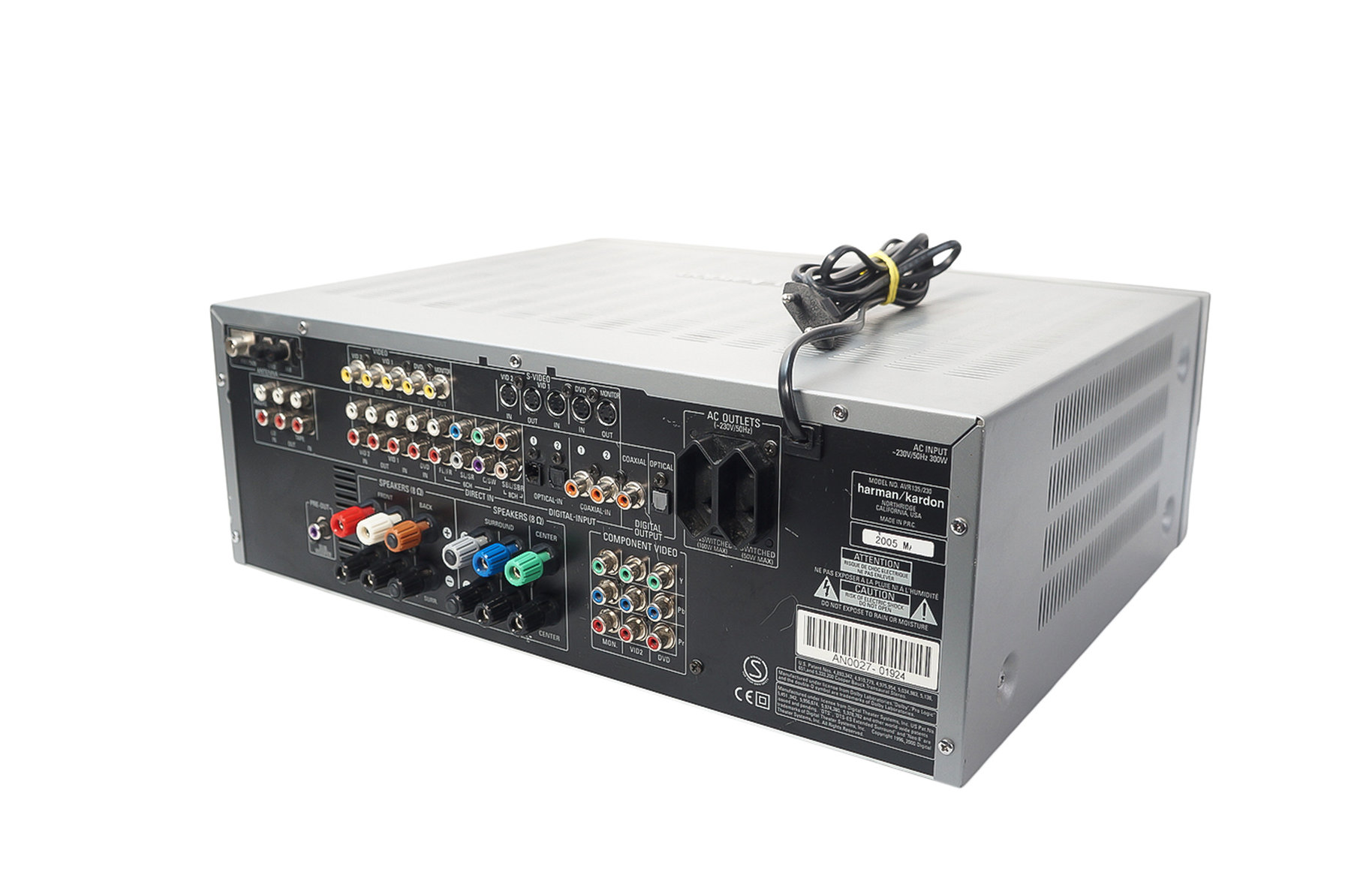 Harman_Kardon_AVR_135_Dolby_Digital_DTS_6.1_Receiver_Silber_05