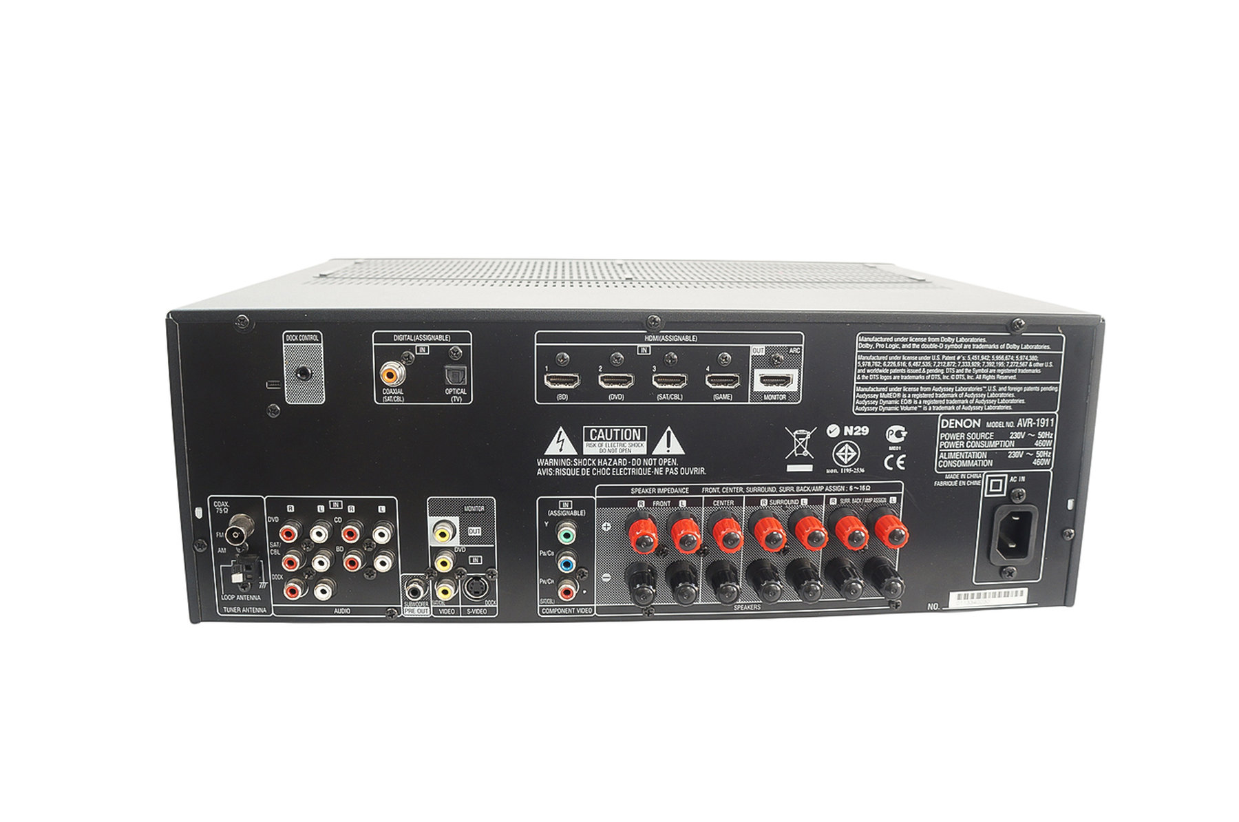 Denon_AVR-1911_HDMI_7.1_AV-Receiver_Schwarz_04