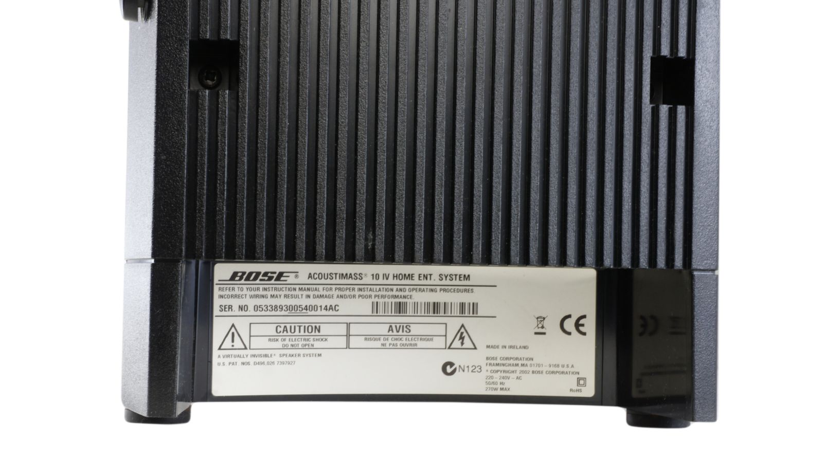 Bose_Acoustimass_10_Series_IV_5.1_Powered_Subwoofer_Aktiv_05