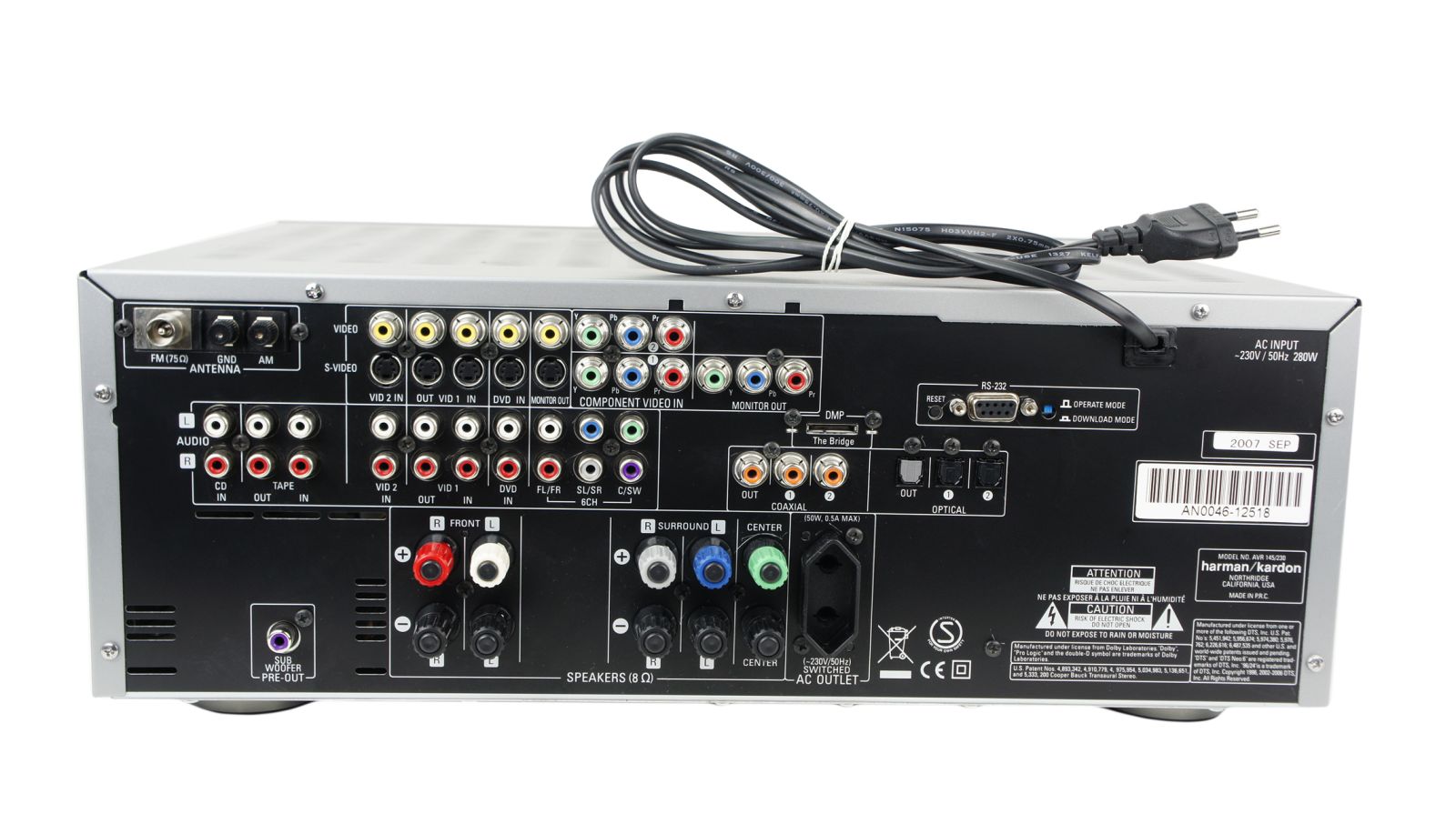 Harman_Kardon_AVR_145_5.1_Dolby_Digital_AV_Receiver_Silber_04