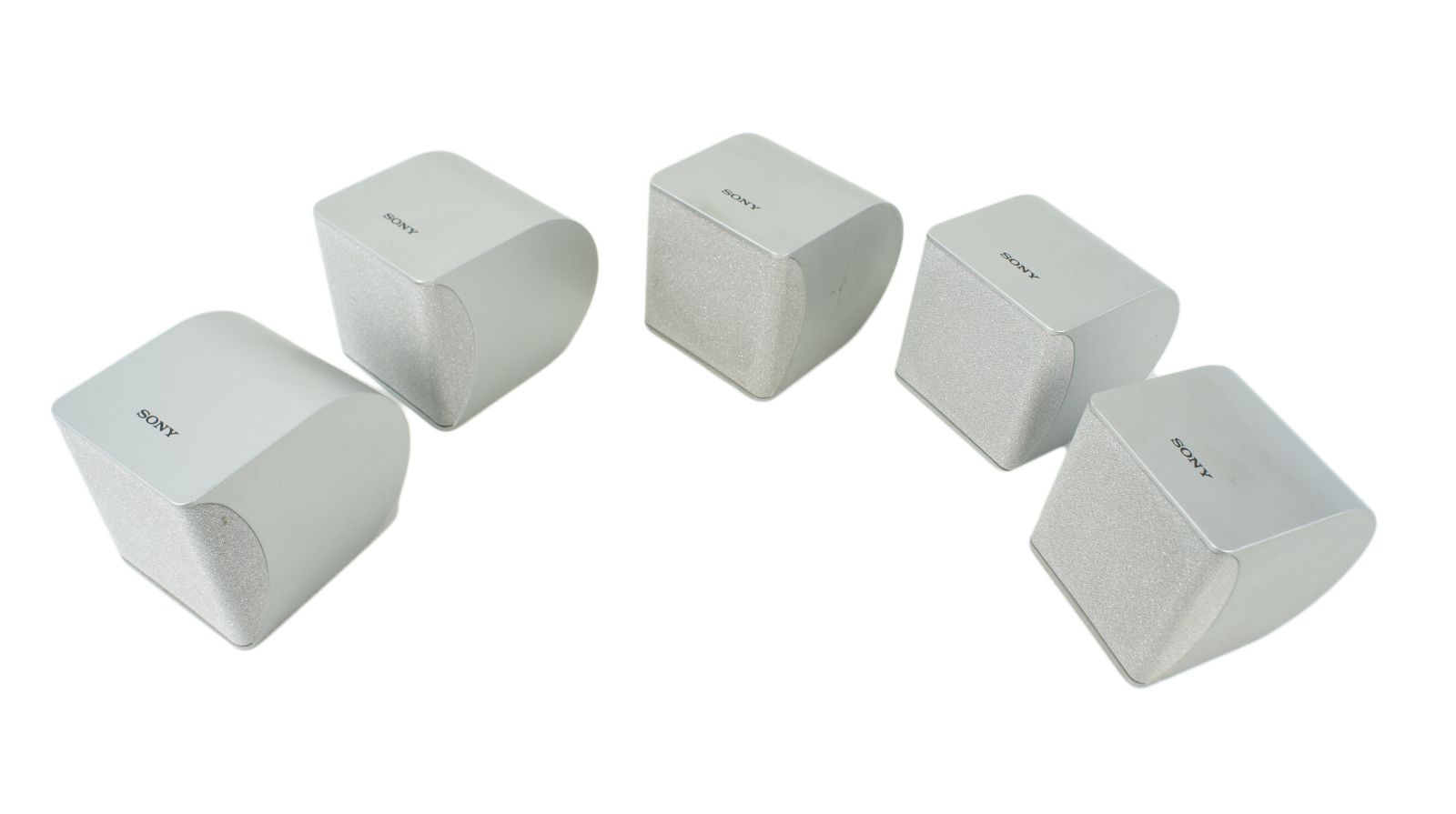 5x_Sony_SS-TS3_Speaker_System_Lautsprecher_Silber_07