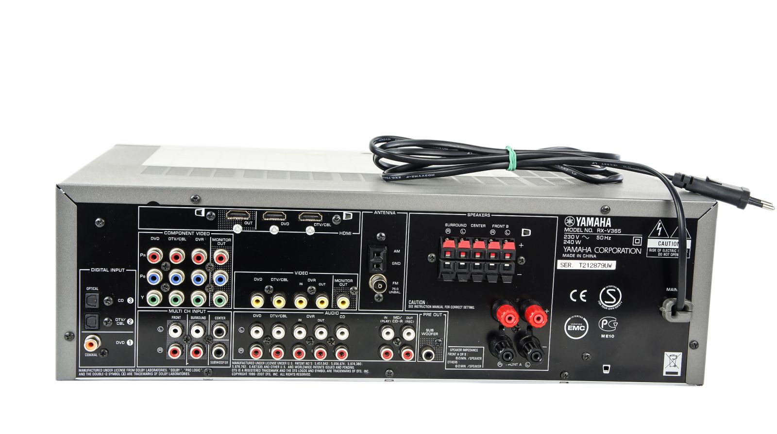 Yamaha_RX-V365_HDMI_5.1_AV_Receiver_Silber_06