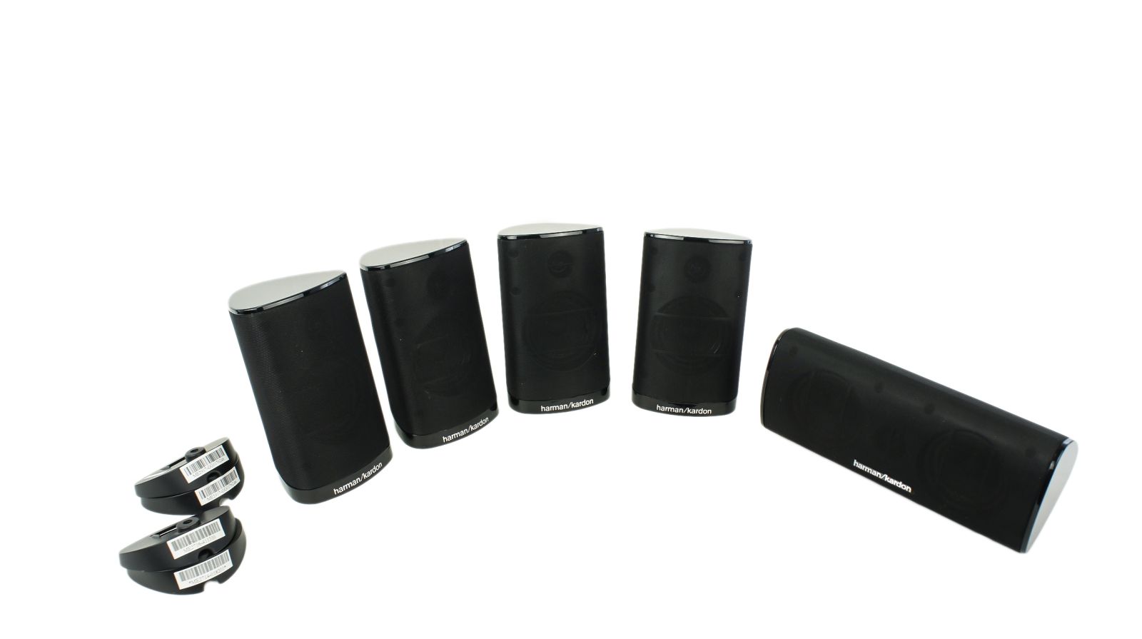 5x_Harman_Kardon_SAT-TS_Lautsprecher_Boxen_Schwarz