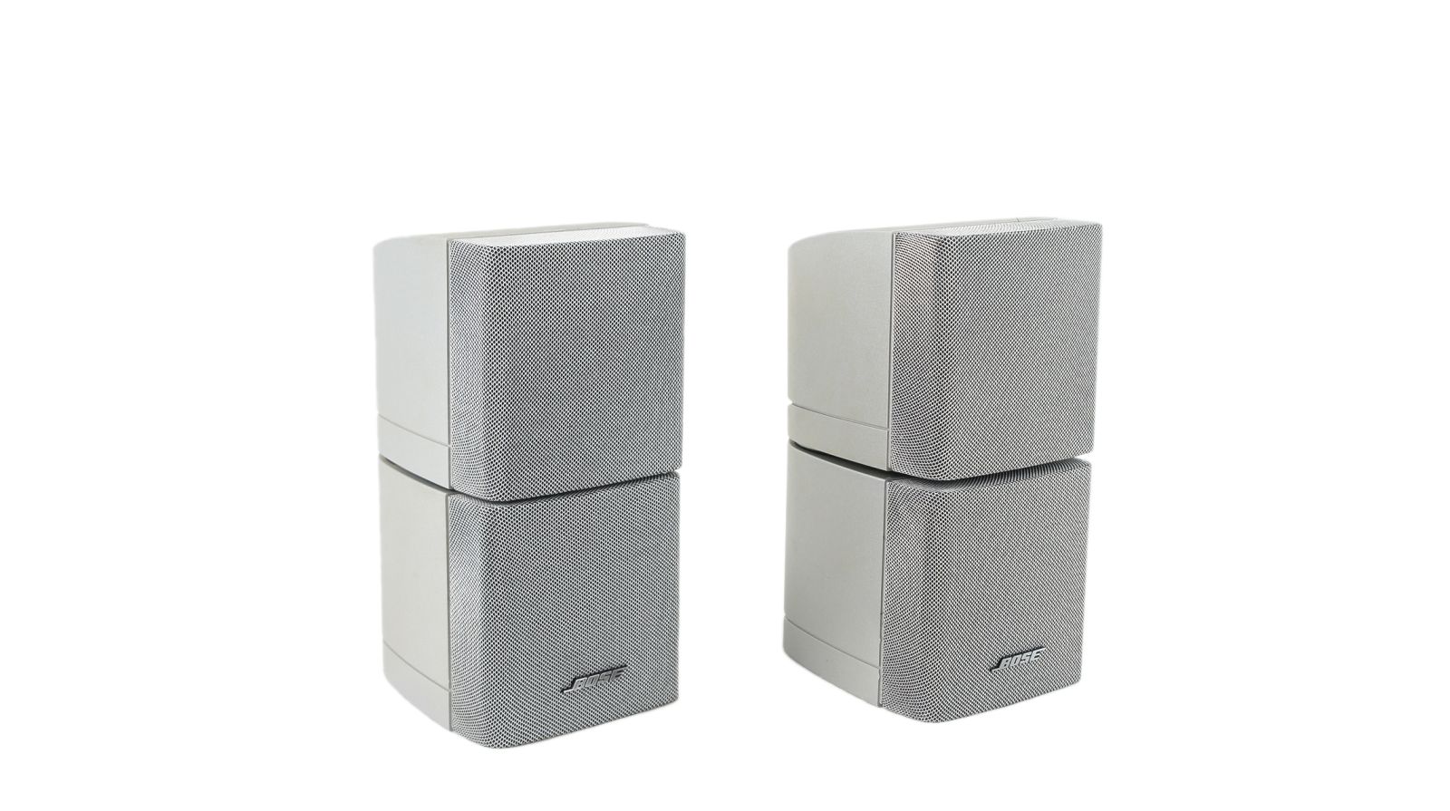 2x_Bose_Acoustimass_Lifestyle_Doppelcubes_Series_III_Lautsprecher_Boxen_Silber
