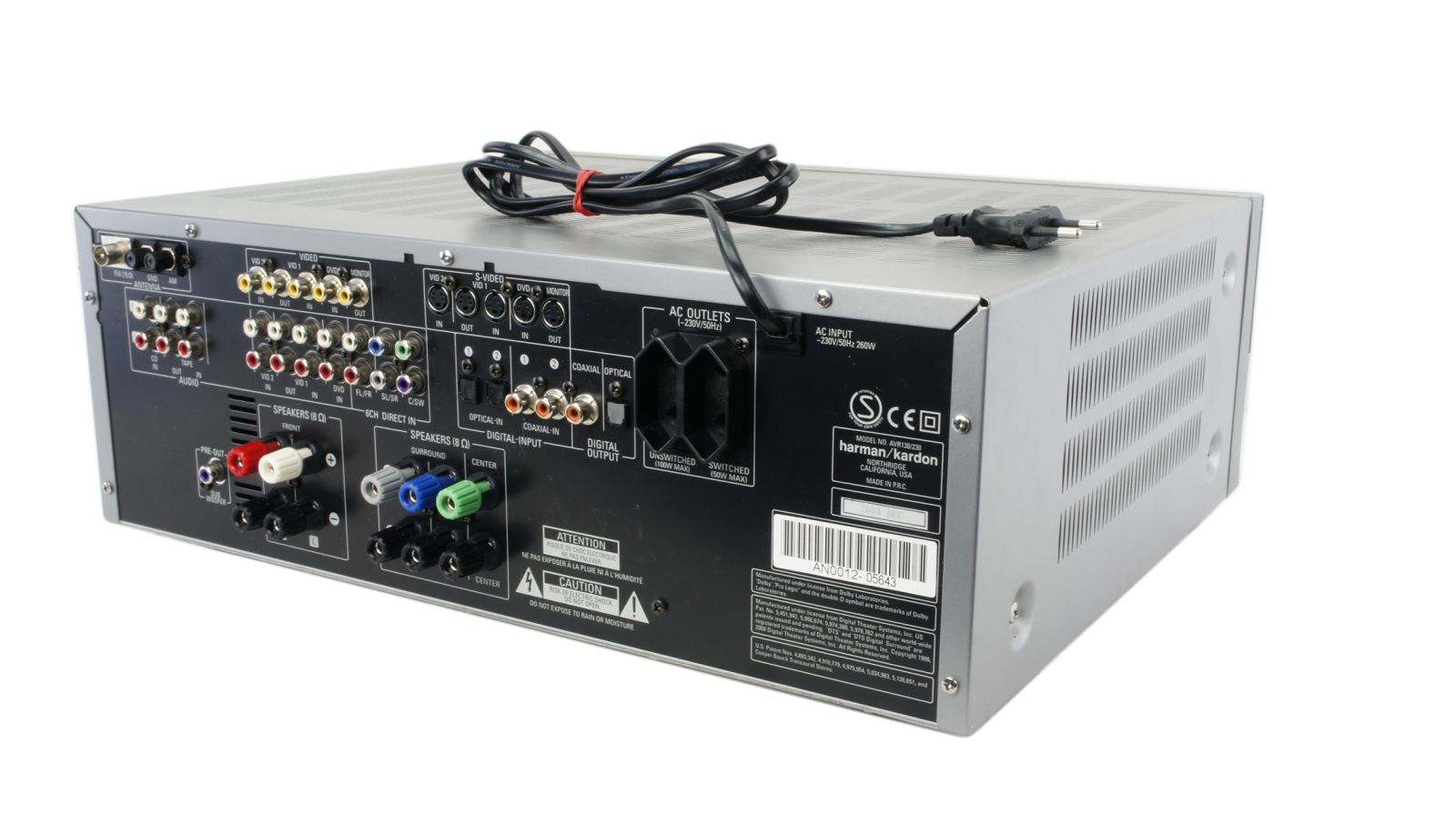 Harman_Kardon_AVR_130_Stereo_Receiver_Silber_04