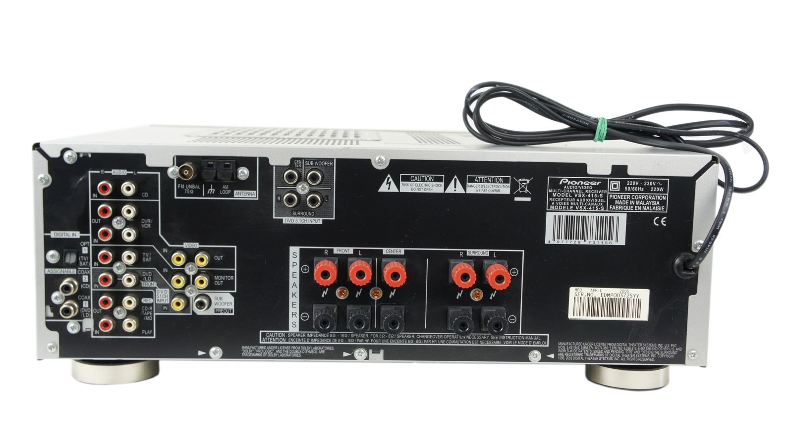 Pioneer_VSX-415-S_5.1_100W_Heimkino_Receiver_Silber_07