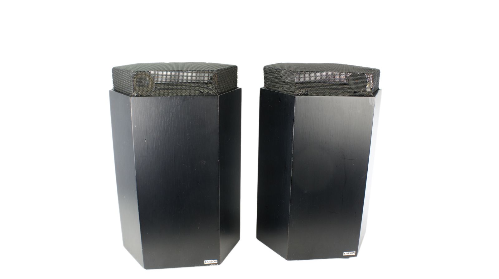 2x_LARSON_LS_600_Lautsprecher_Boxen_mit_Kabeln_Schwarz