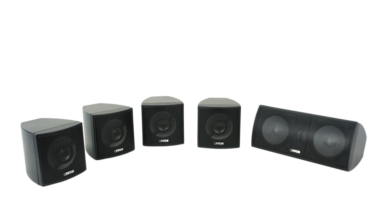 5x_CANTON_CX_Lautsprecher_Boxen_Satelliten_Schwarz