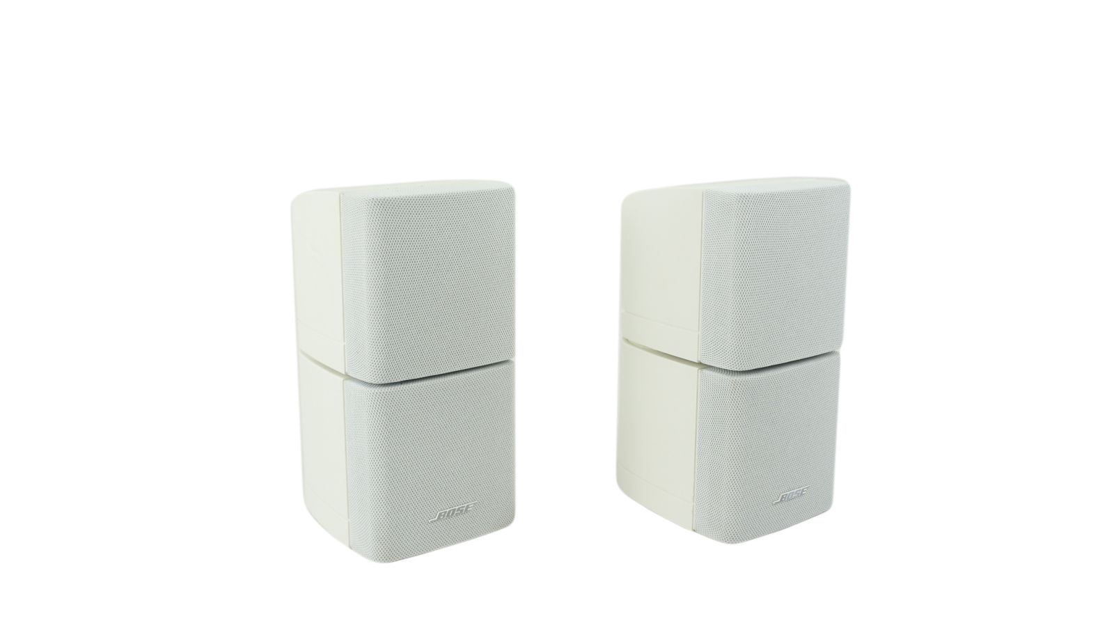 2x_Bose_Acoustimass_Doppelcubes_Series_III_Lautsprecher_Boxen_Weiss