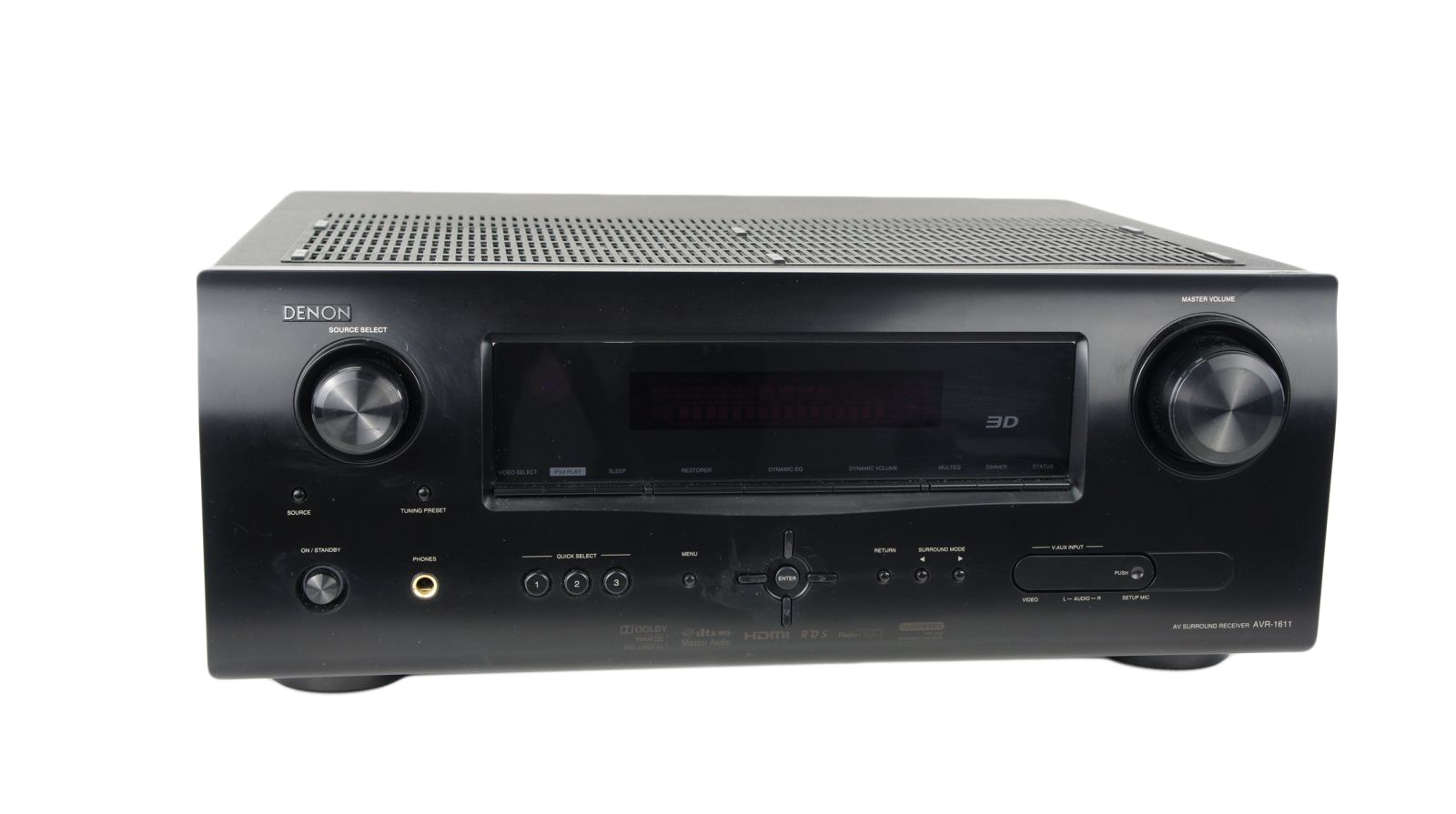 Denon_AVR-1611_5.1_AV_Sourround_Receiver_Schwarz_03