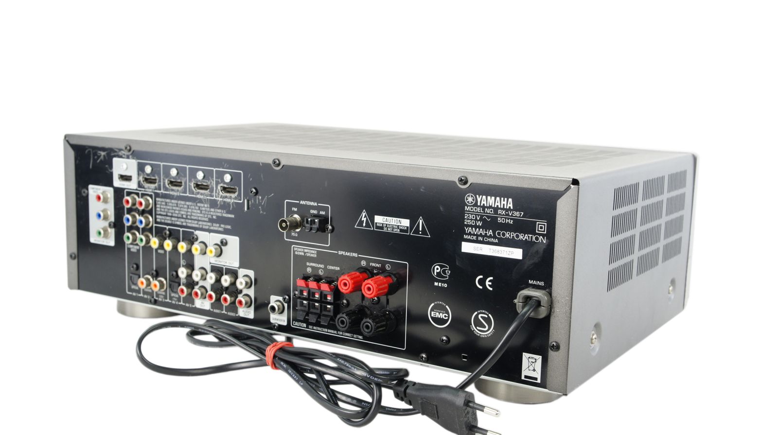 Yamaha_RX-V367_Heimkino_AV_Receiver_mit_HDMI_Silber_05