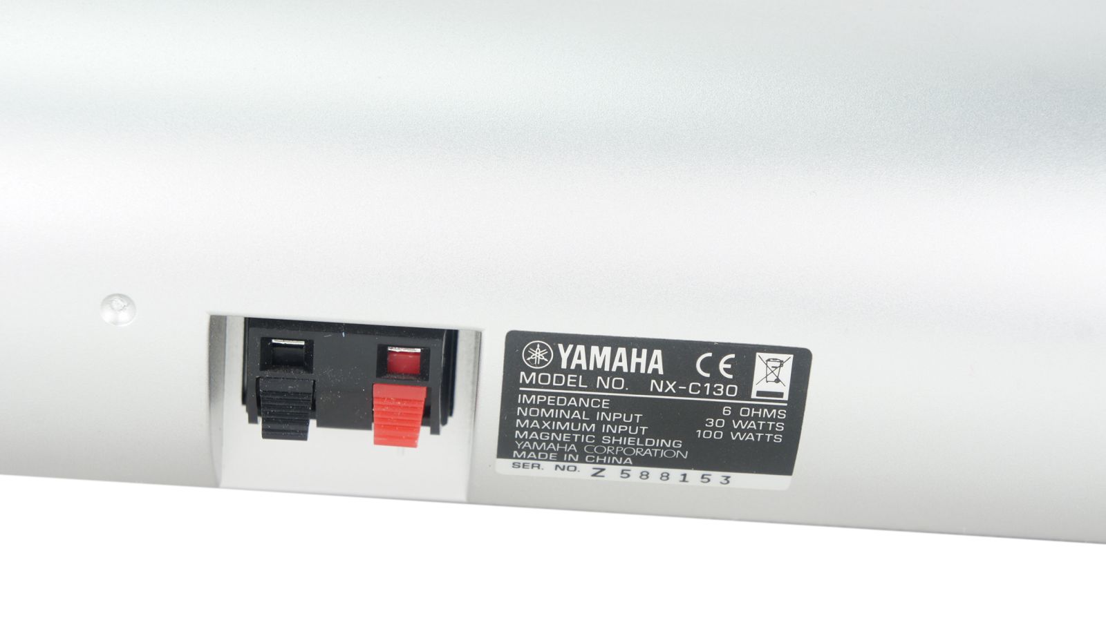 5x_Yamaha_NX-C130_NX-E130_Lautsprecher_Boxen_Silber_mit_Kabeln_05
