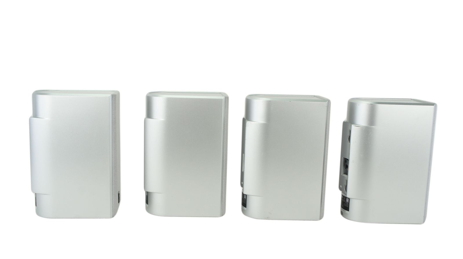5x_Yamaha_NX-C130_NX-E130_Lautsprecher_Boxen_Silber_mit_Kabeln_08