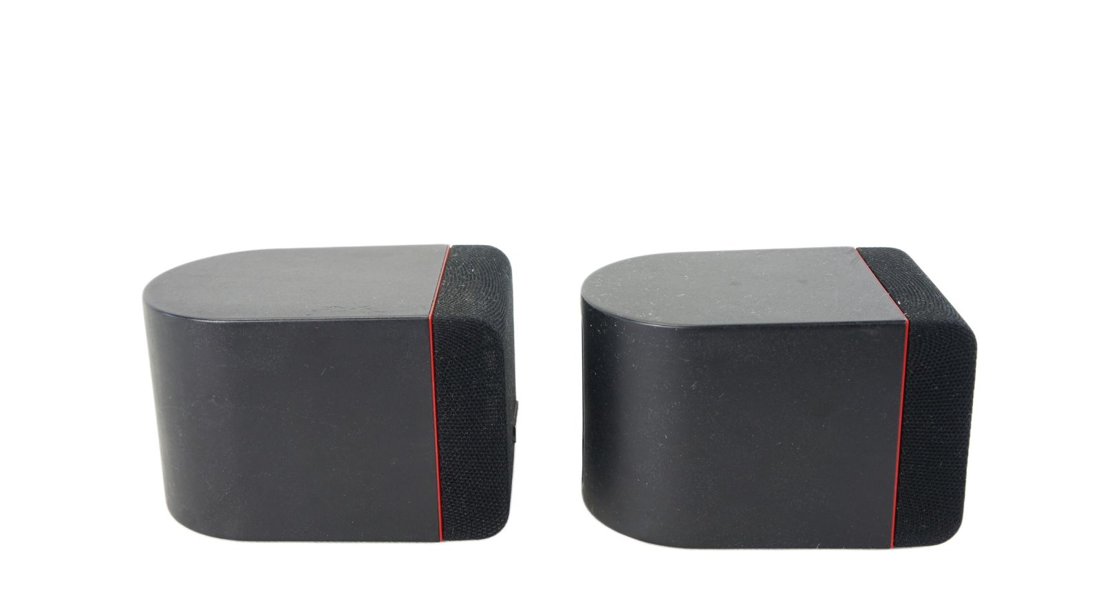 2x_Bose_Einzelcubes_Lautsprecher_Boxen_Series_II_mit_roten_Rand_Clinch_Ans_24zIsrv