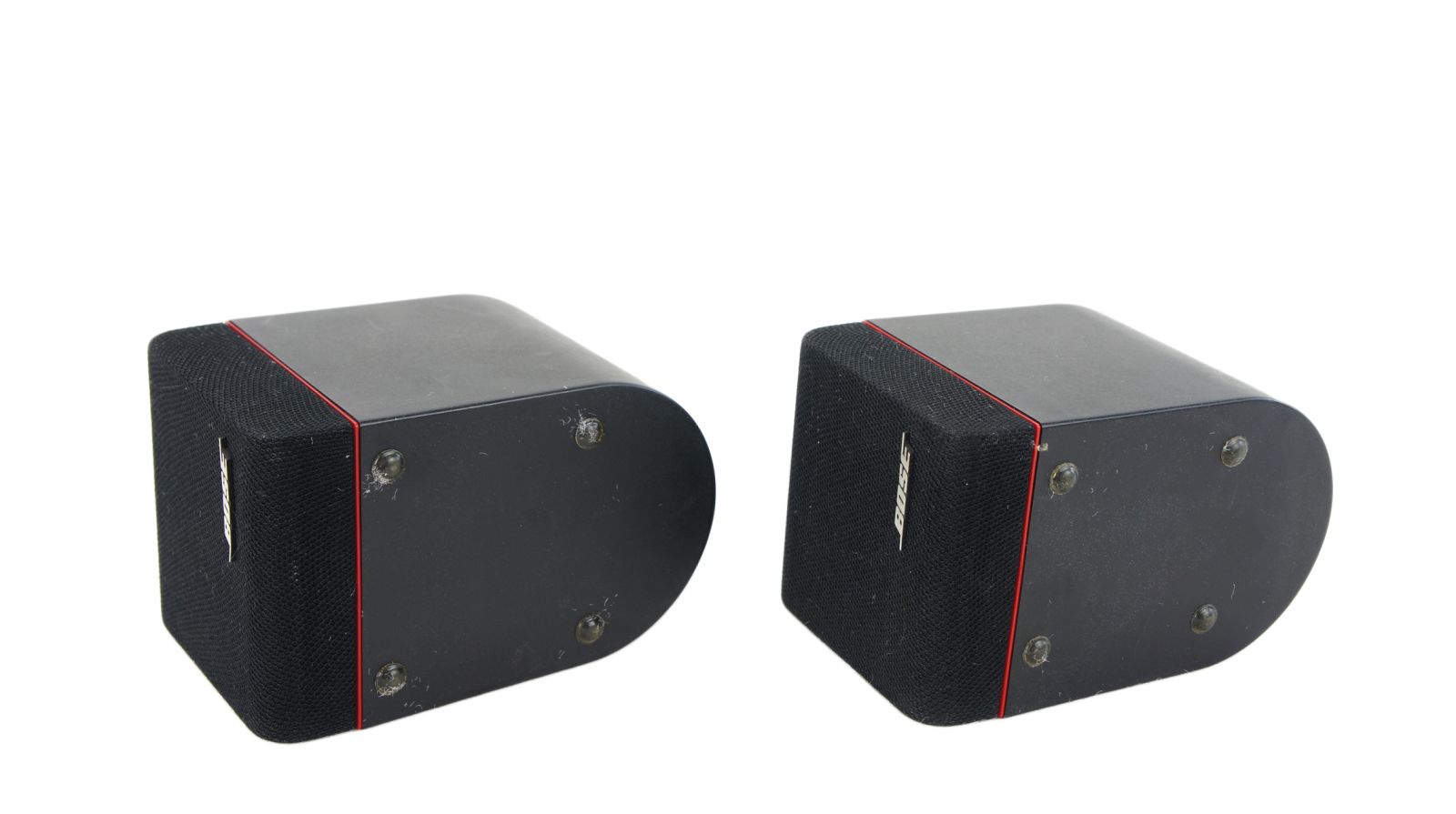 2x_Bose_Einzelcubes_Lautsprecher_Boxen_Series_II_mit_roten_Rand_Clinch_Ans_XVwI9ia