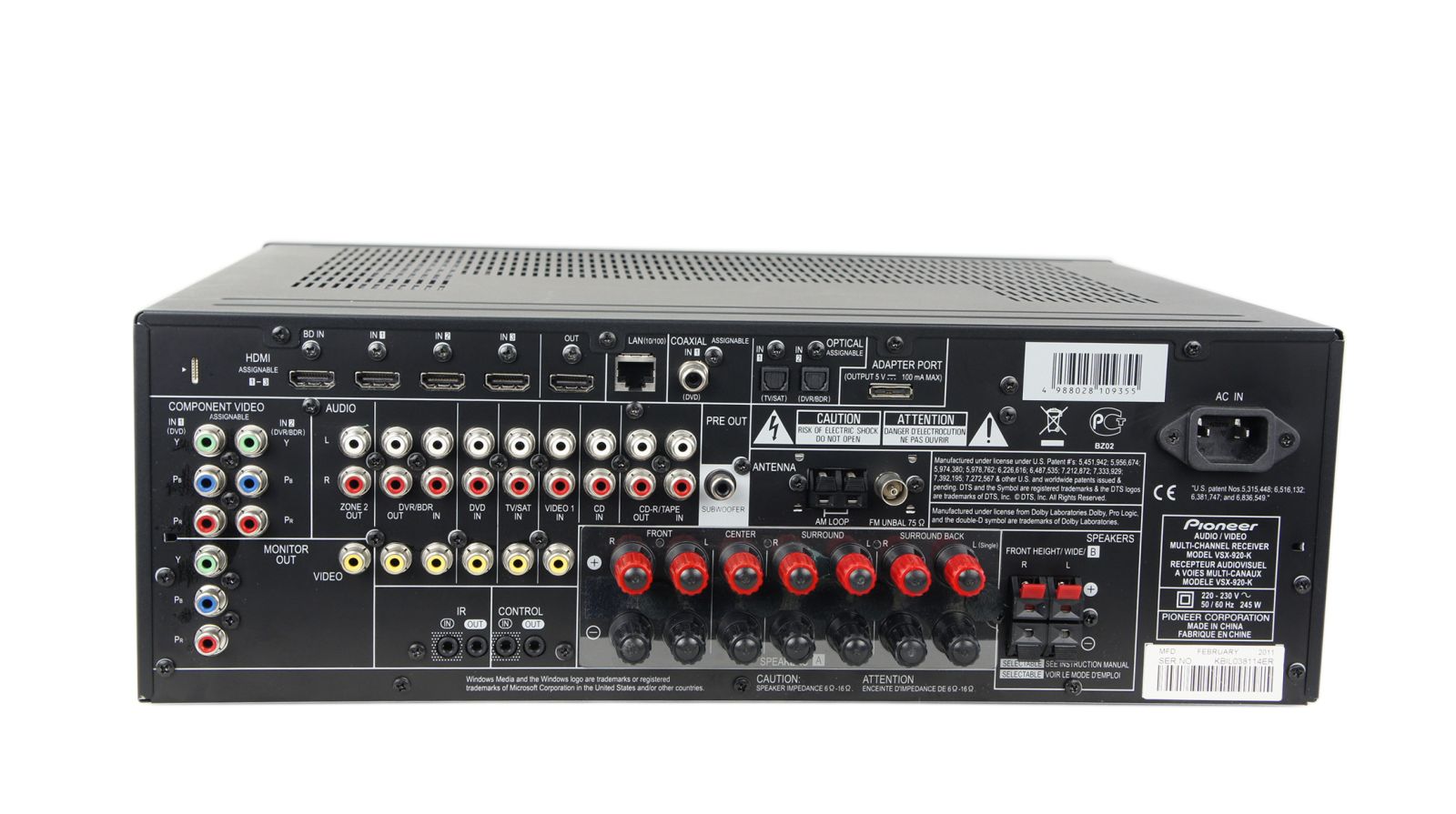 Pioneer_VSX-920-K_7.1_A-V-Receiver_Schwarz_mit_Mikrofon_04