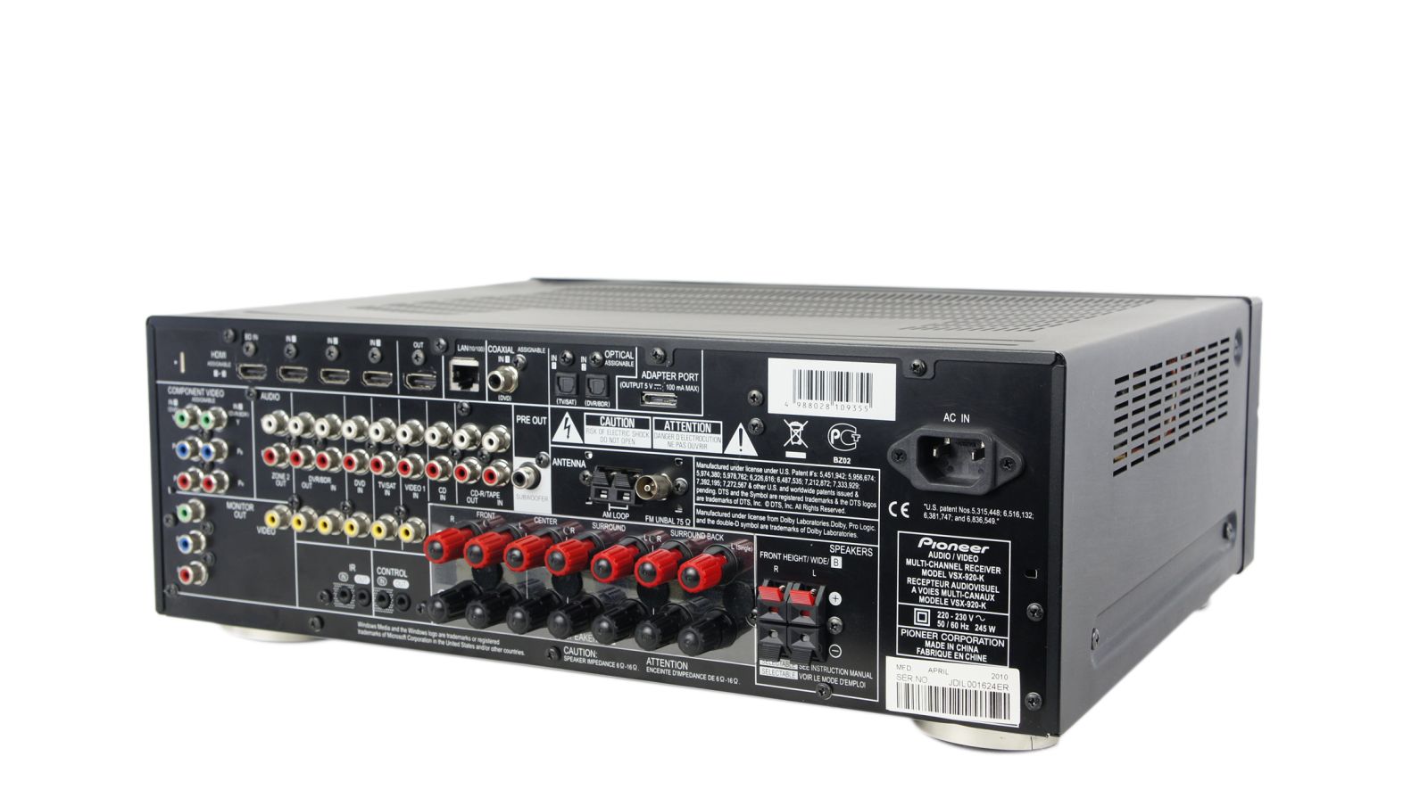 Pioneer_VSX-920-K_7.1_A-V-Receiver_Schwarz_mit_Mikrofon_03