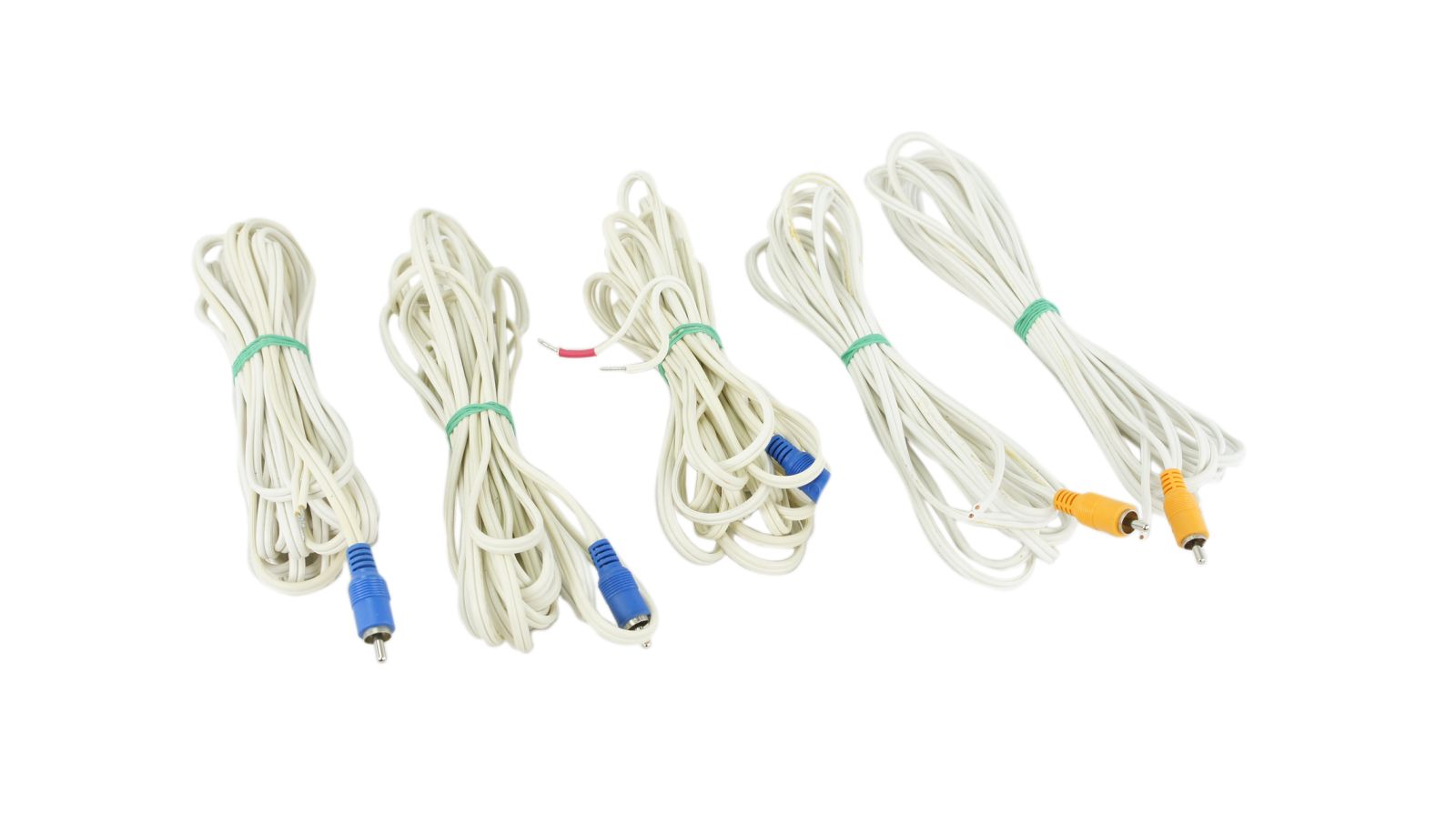 5x_Bose_Acoustimass_Lautsprecherkabeln_Weiss_mit_Stekern