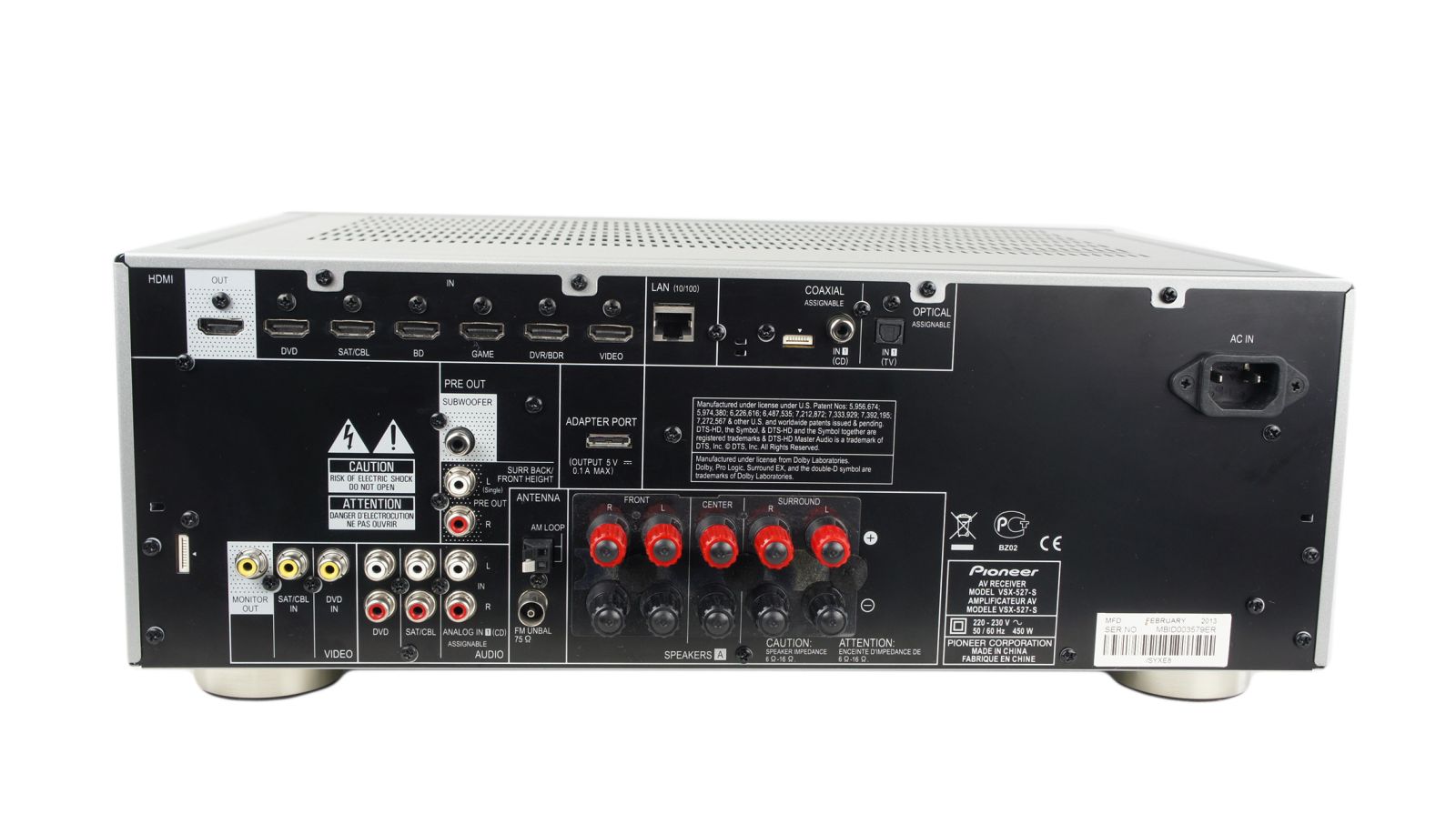 Pioneer_VSX-527-S_5.1_AV-Receiver_Silber_05