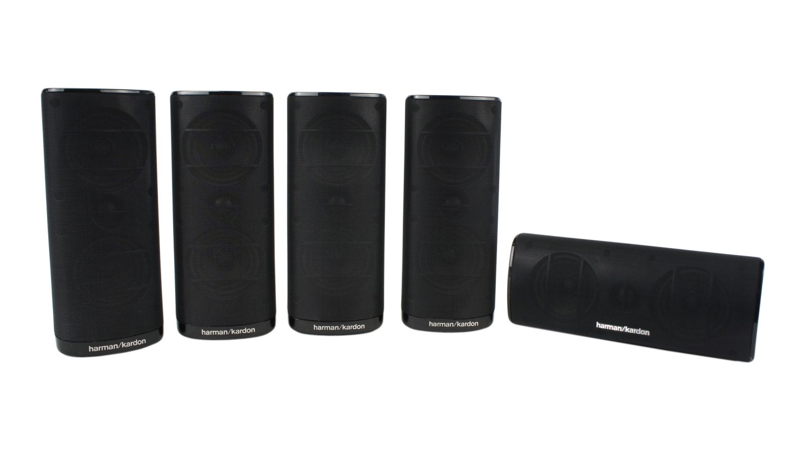 5x_Harman_Kardon_SAT-TS11_BQ_Lautsprecher_Boxen_Schwarz