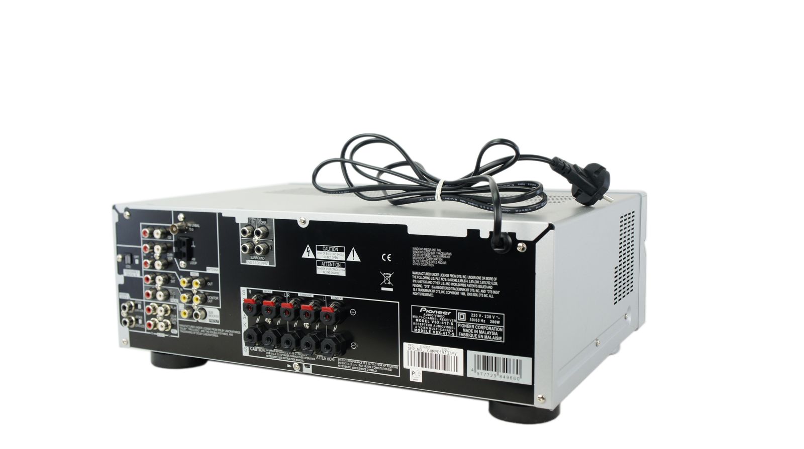 Pioneer_VSX-417-S_Dolby_Digital_AV_Receiver_Silber_04