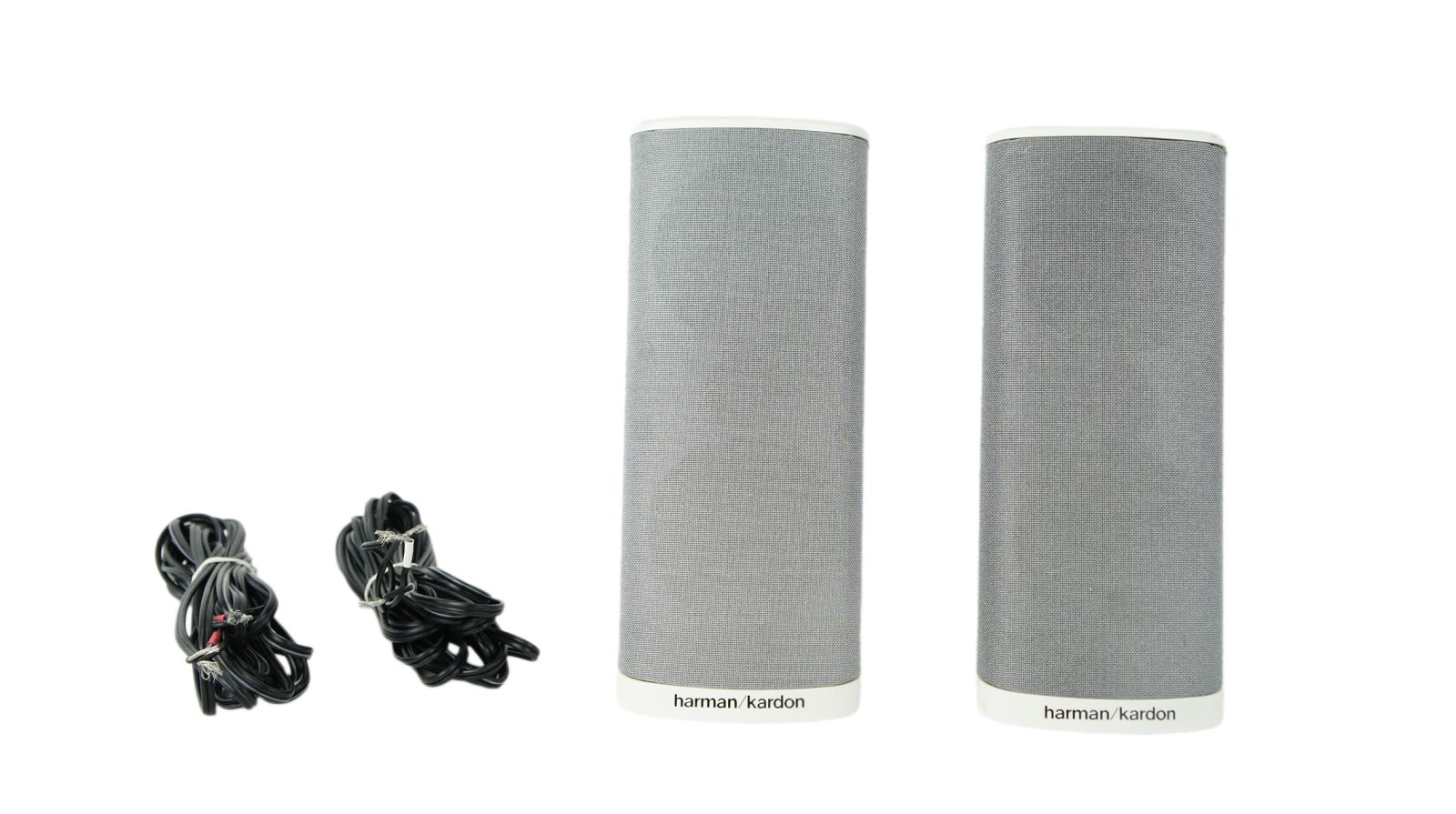 2x_Harman_Kardon_BDS_Lautsprecher_Boxen_Weiss