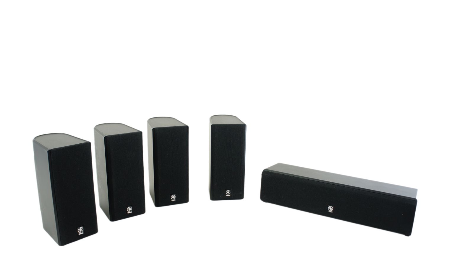 5x_Yamaha_NX-C130_NX-E130_Lautsprecher_Boxen_Schwarz_mit_Kabeln_02