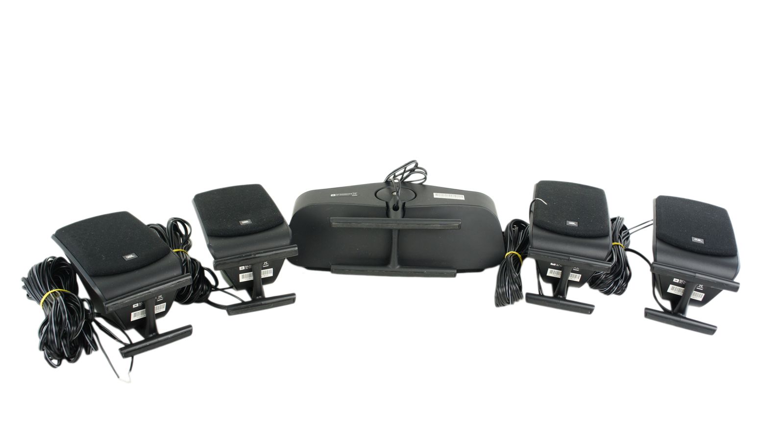 5x_JBL_SCS_200_SAT_Lautsprecher_Boxen_mit_Tischstander_Schwarz_05