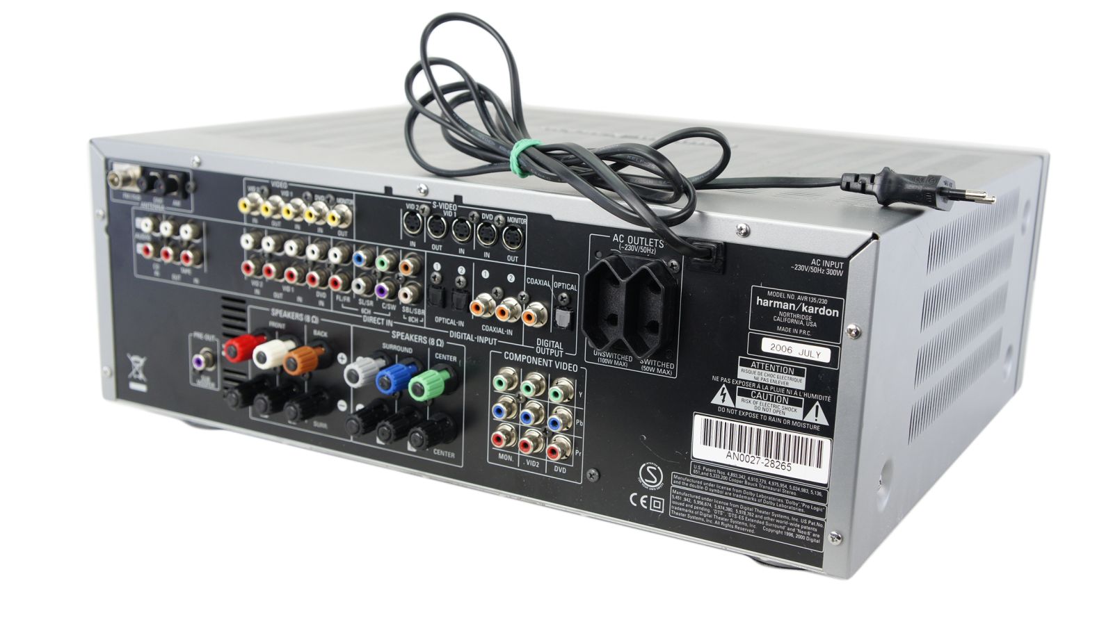 Harman_Kardon_AVR_135_Dolby_Digital_DTS_6.1_Receiver_Silber_04