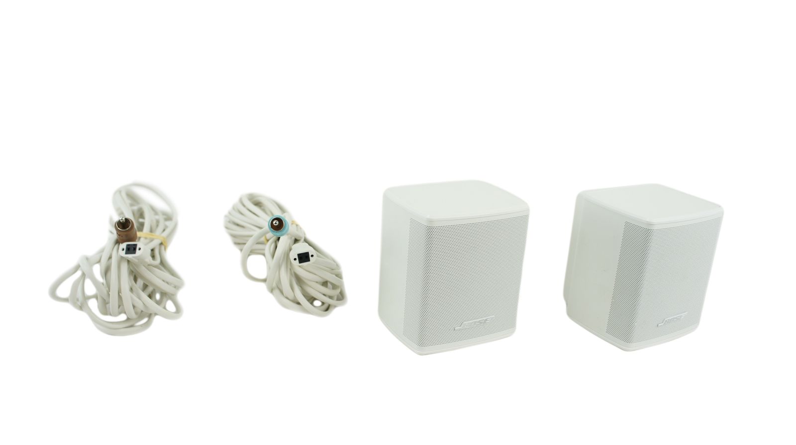 2x_Bose_Acoustimass_Einzelcubes_Lautsprecher_Boxen_Satelliten_Weiss