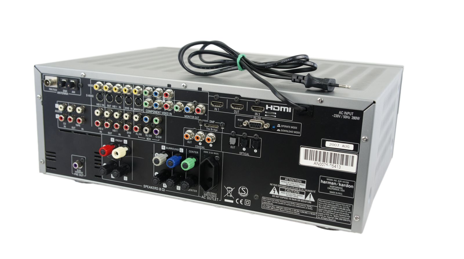 Harman Kardon AVR 147 Receiver kaufen elektroland.de
