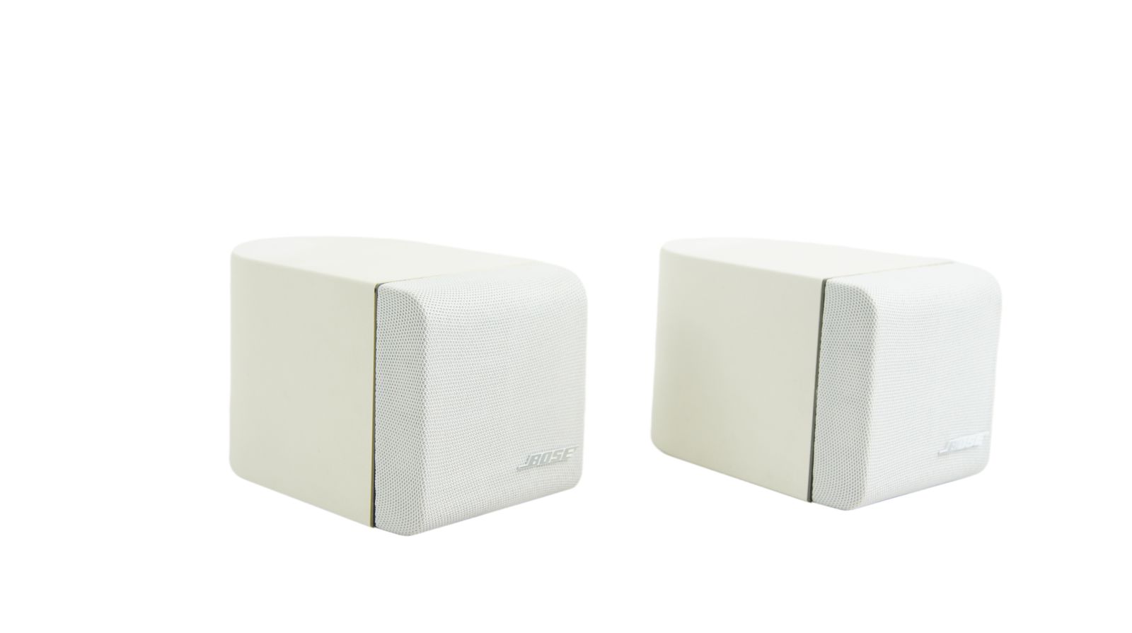 2x_Bose_Einzelcubes_Lautsprecher_Boxen_Series_II_Weiss_Clinch_Anschlusse