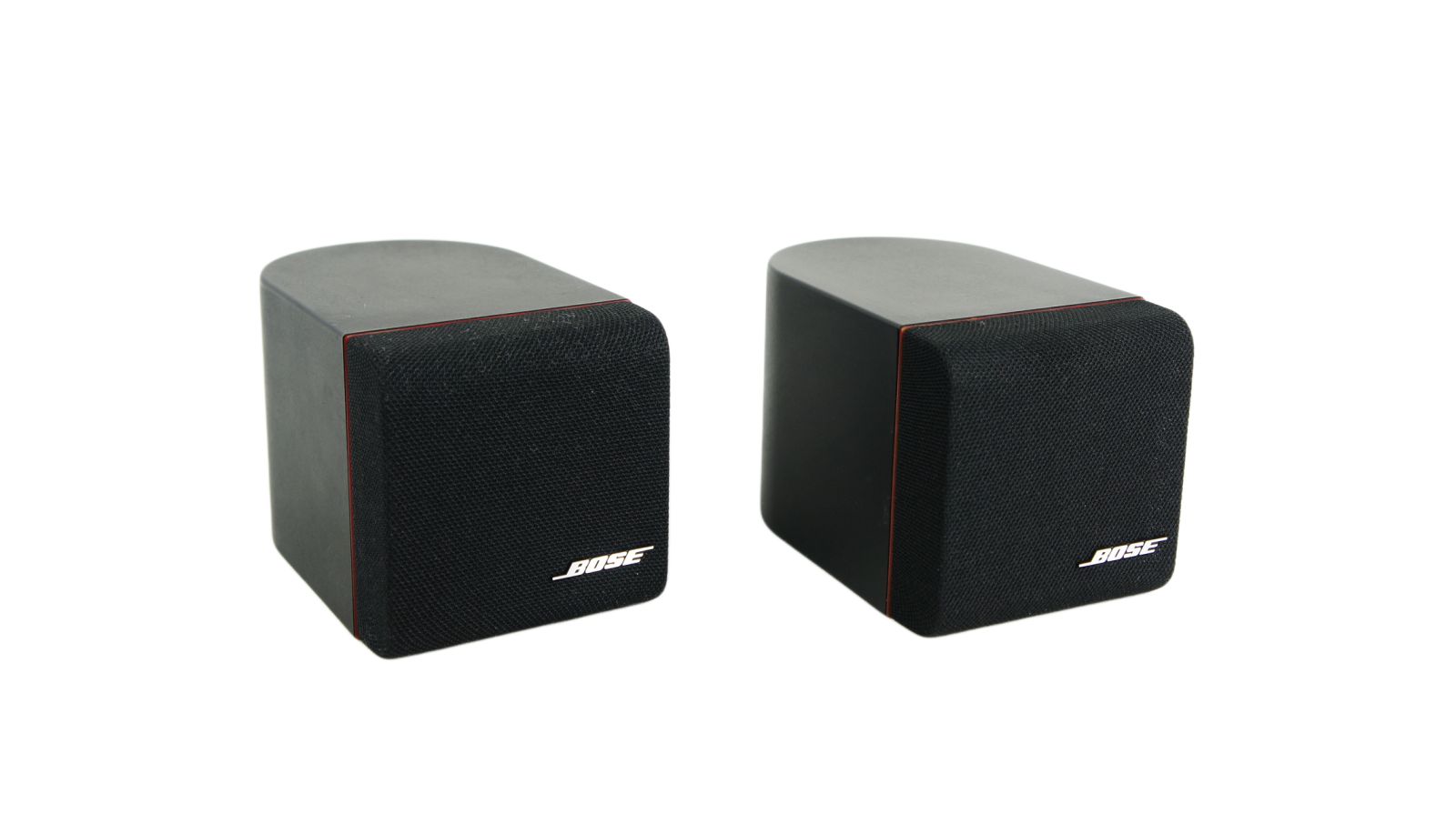 2x_Bose_Einzelcubes_Lautsprecher_Boxen_Series_II_mit_roten_Rand