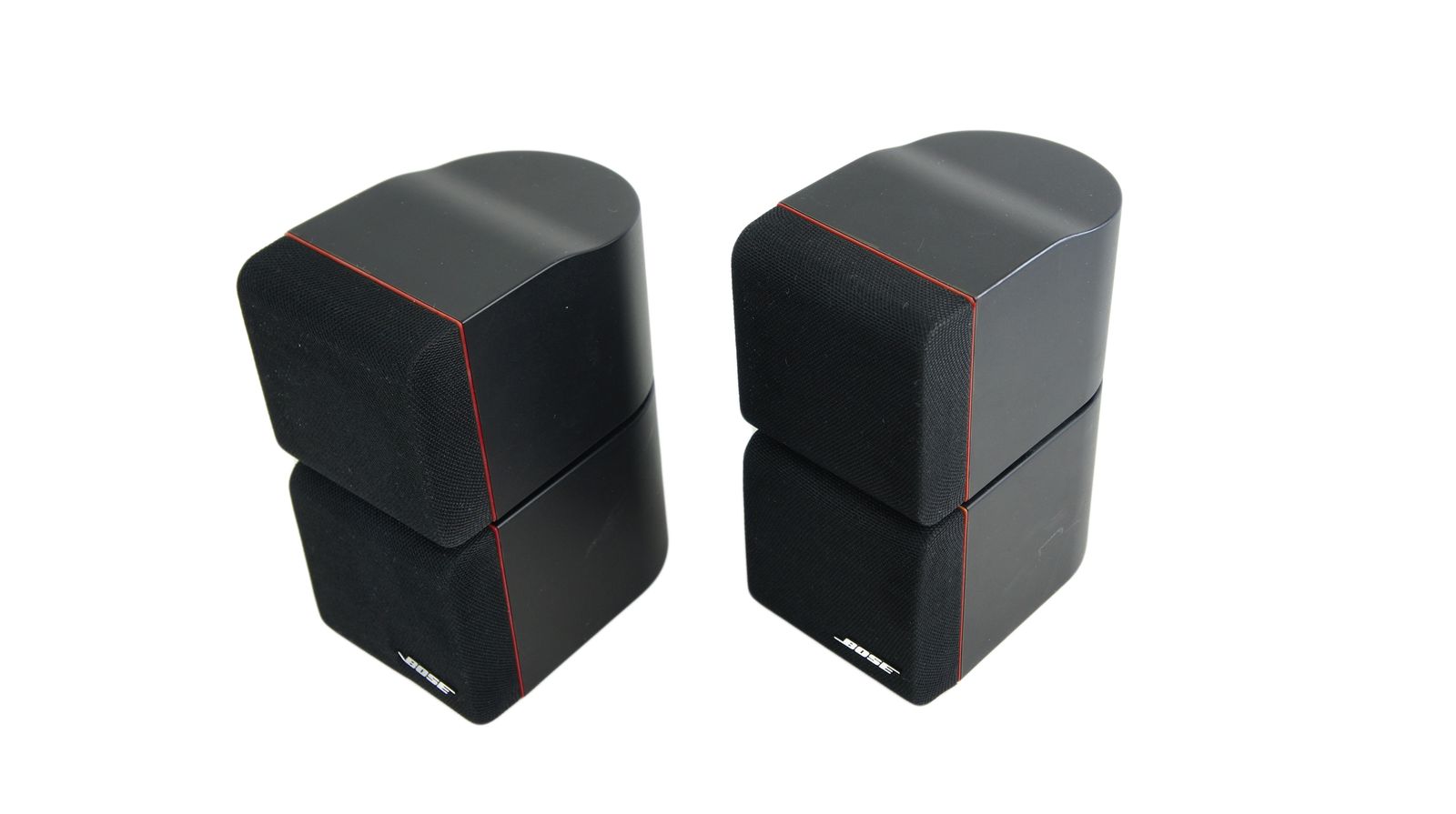 2x_Bose_Acoustimass_Doppelcubes_Series_II_Lautsprecher_Boxen_mit_roten_Ran_7ovgflY